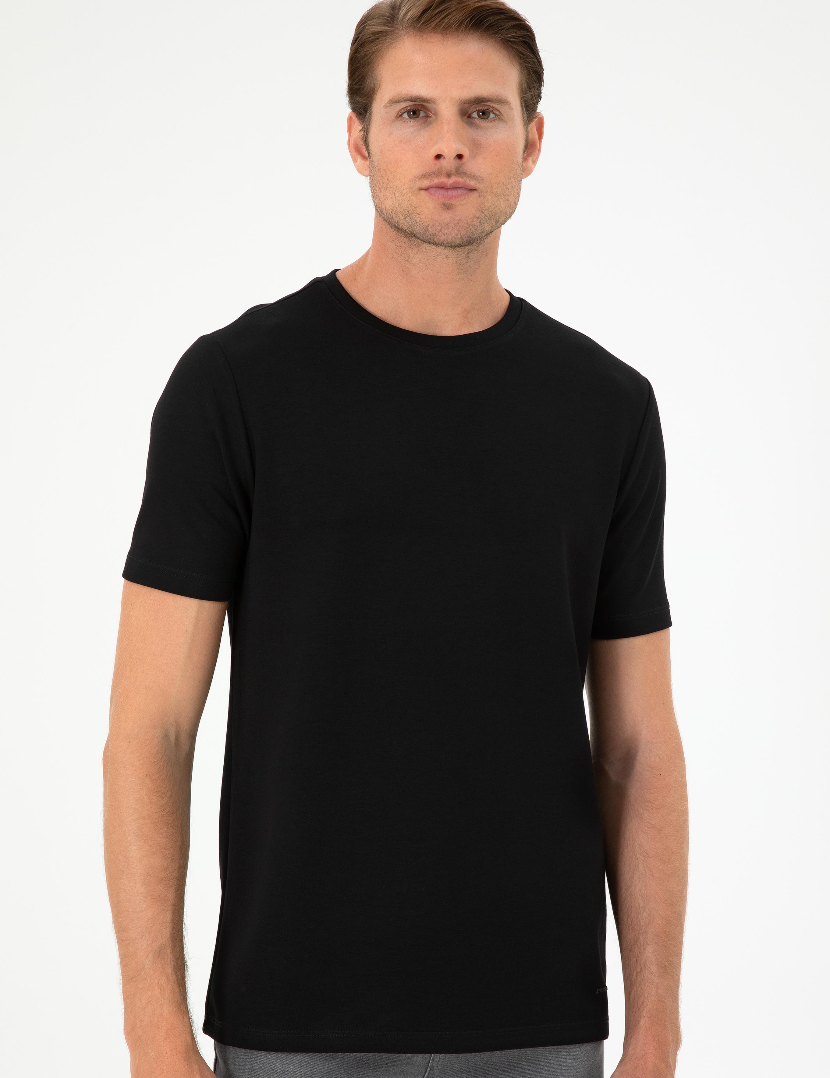 Siyah Regular Fit Tişört