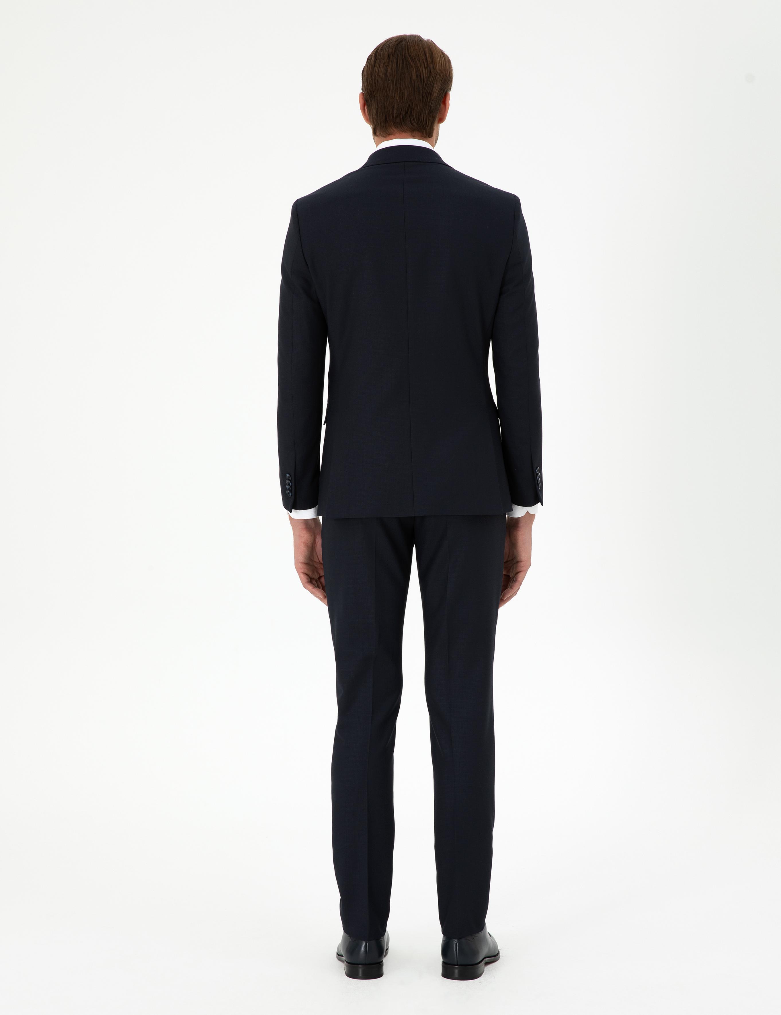 Lacivert Ex. Slim Fit Takım Elbise