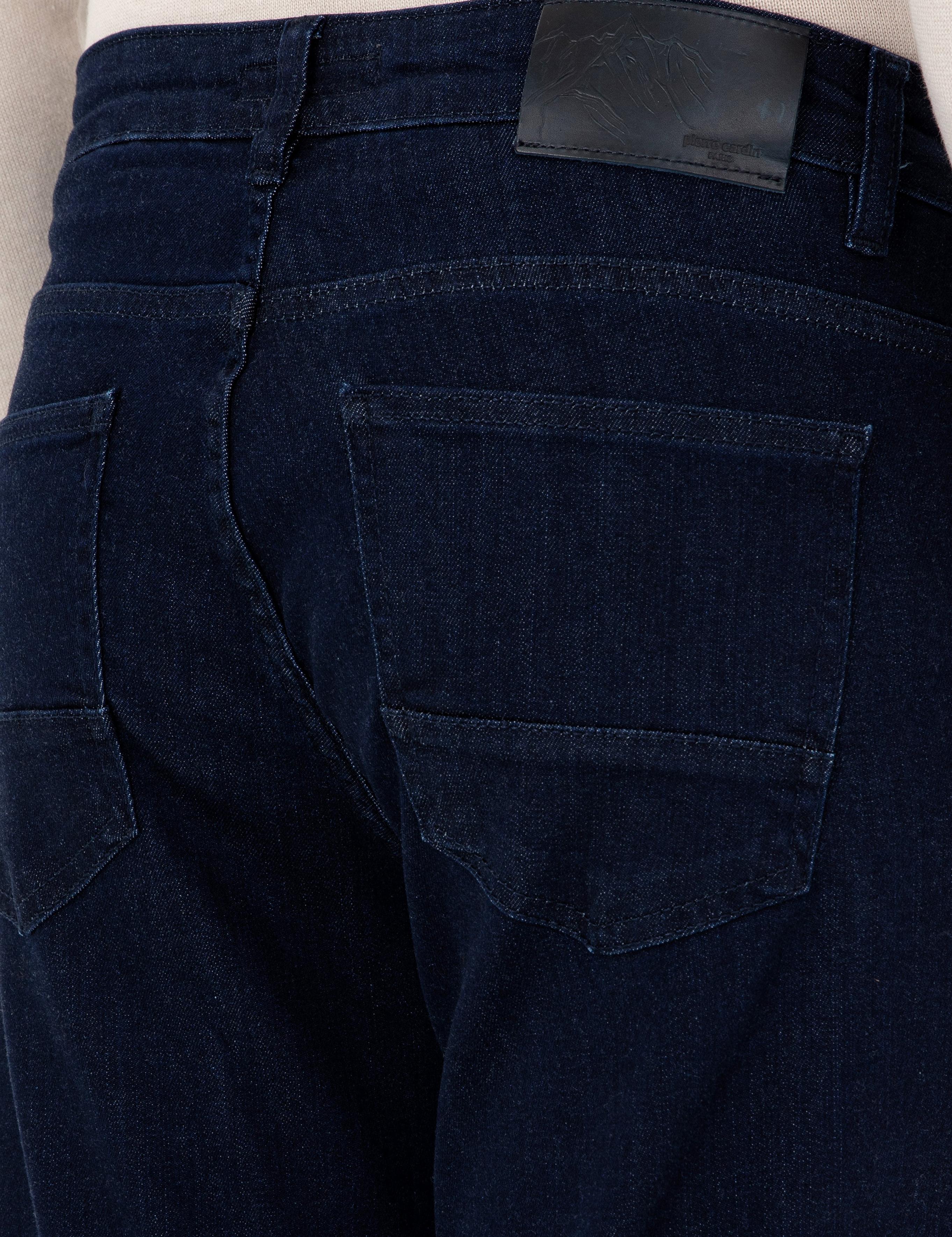 Lacivert Straight Fit Jean Pantolon