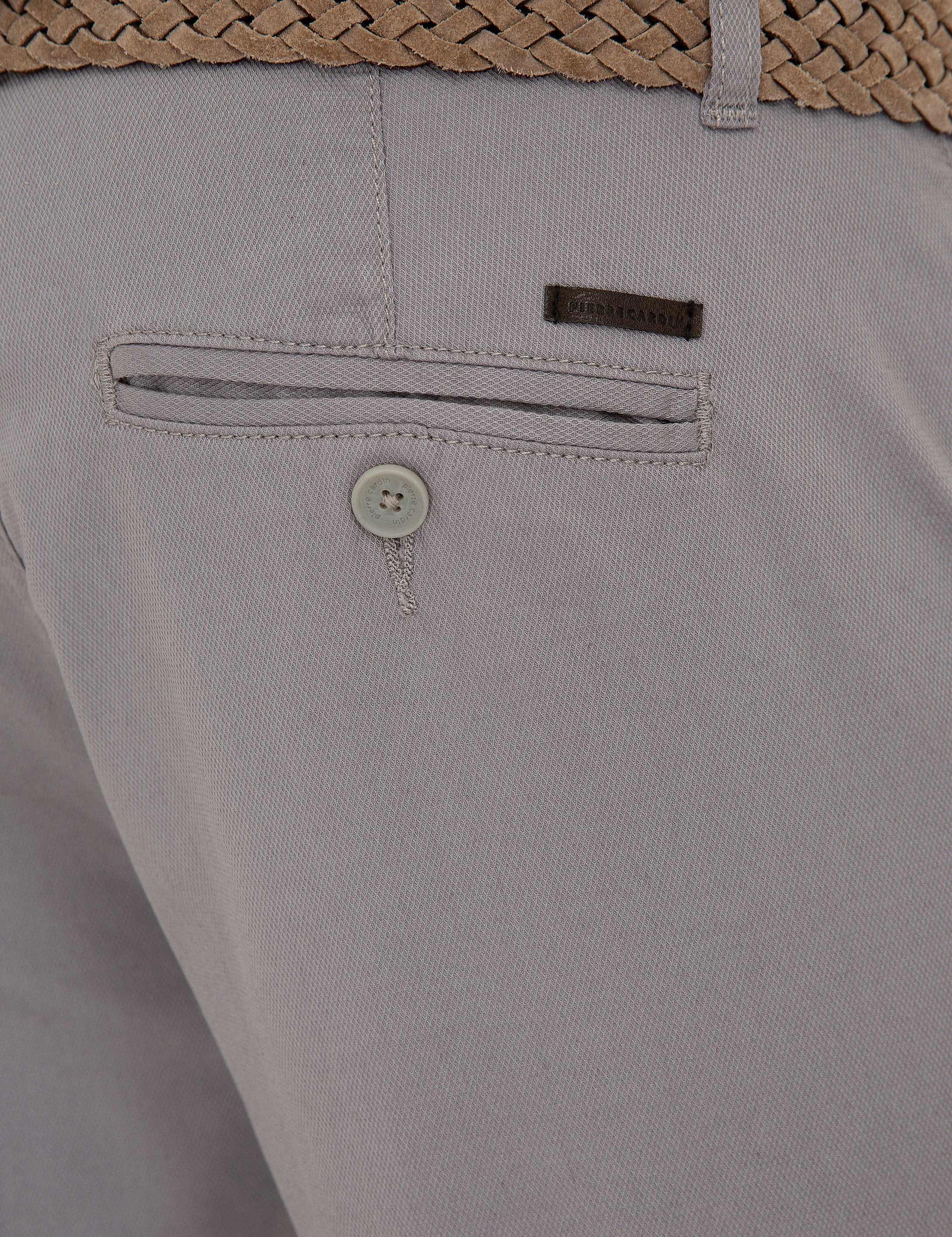 Gri Slim Fit Chino Pantolon