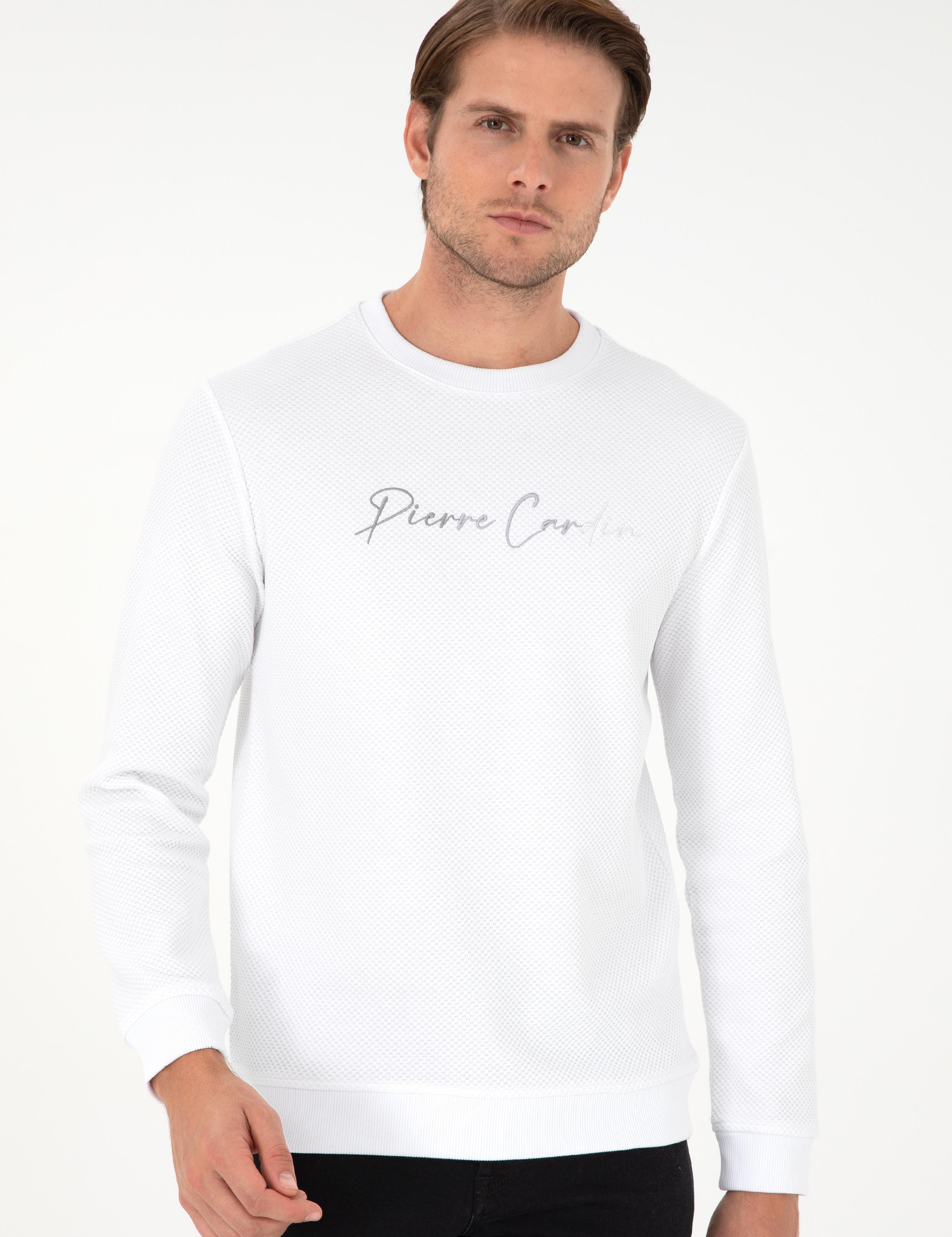 Ekru Regular Fit Sweatshirt