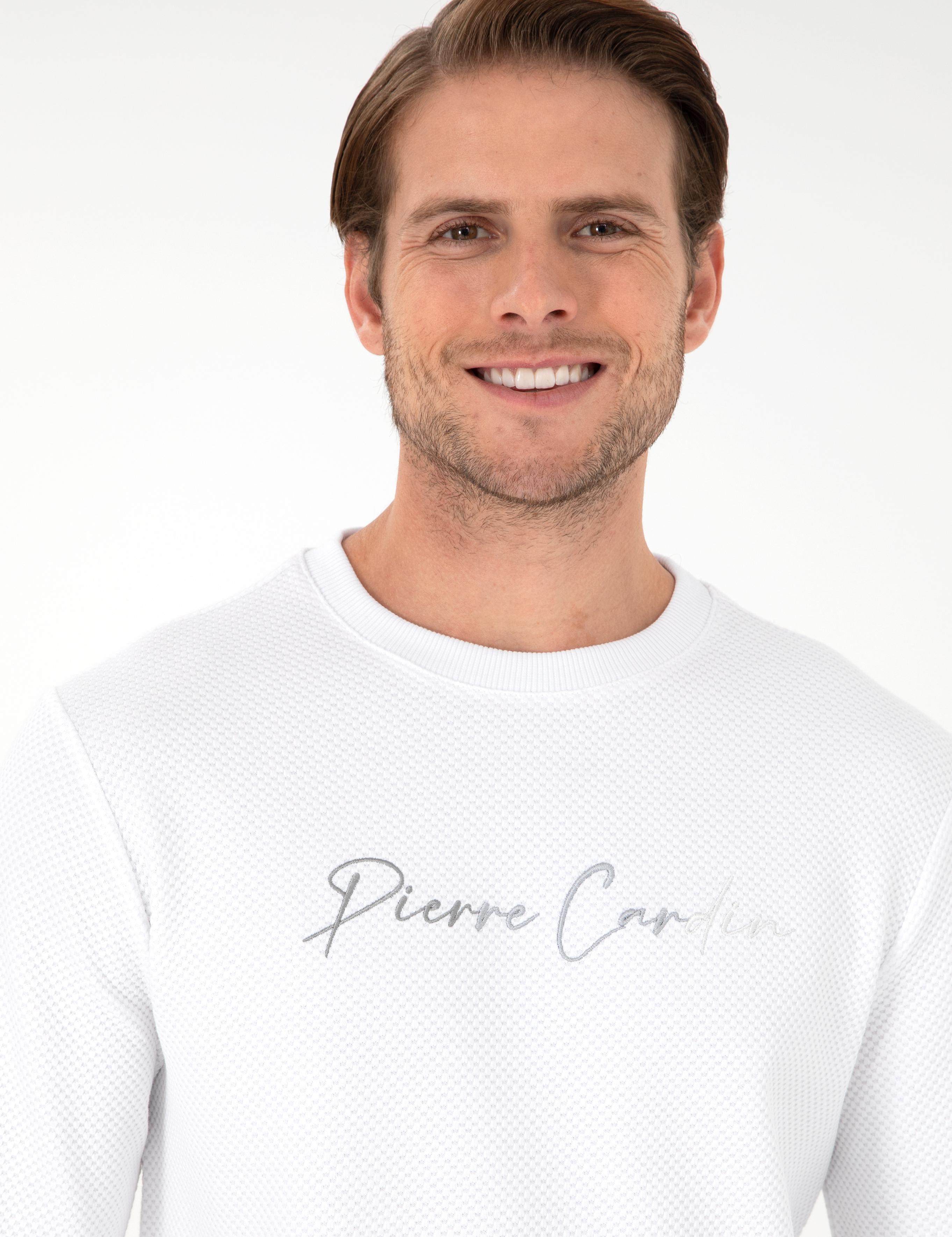 Ekru Regular Fit Sweatshirt