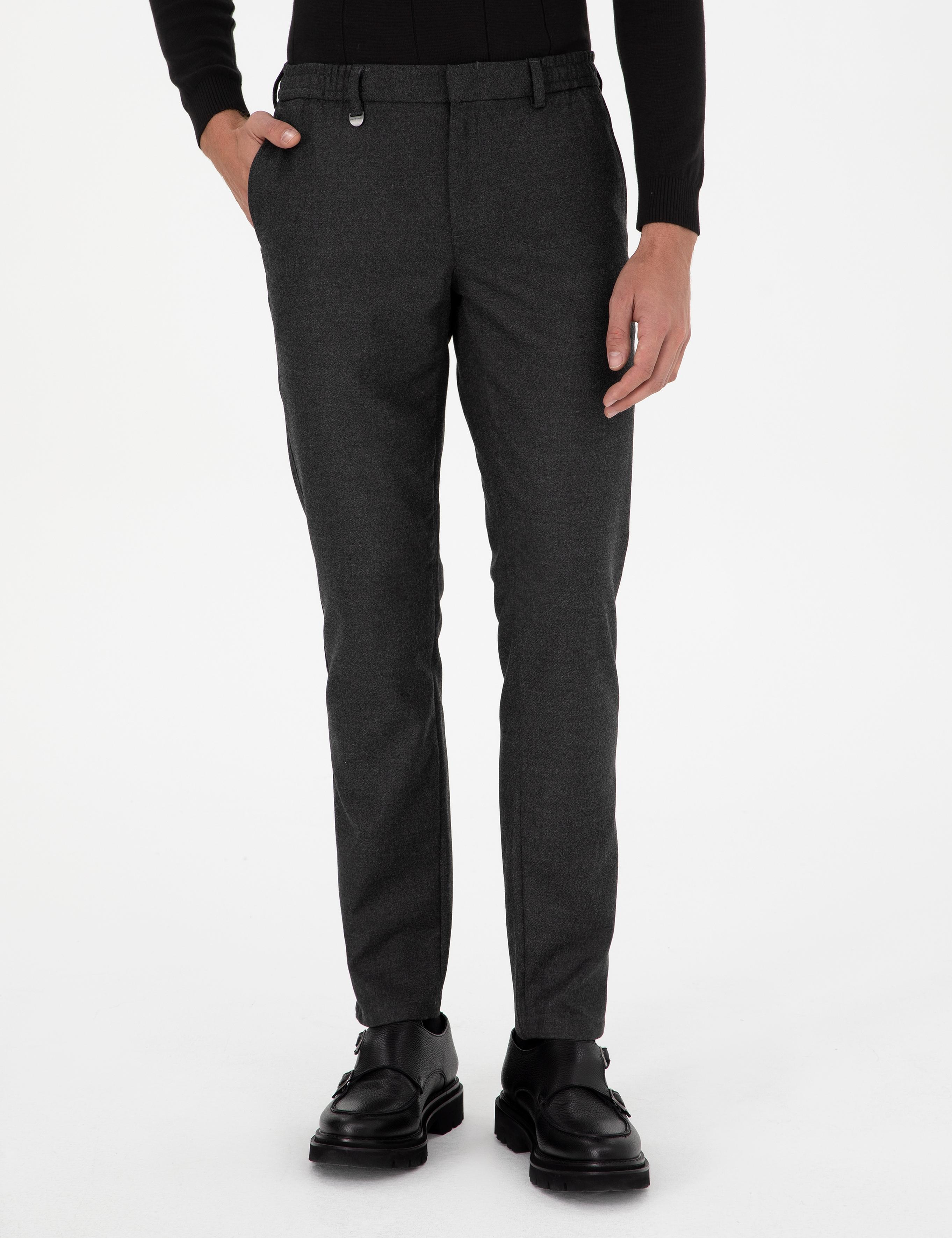 Antrasit Ex. Slim Fit Kumaş Pantolon
