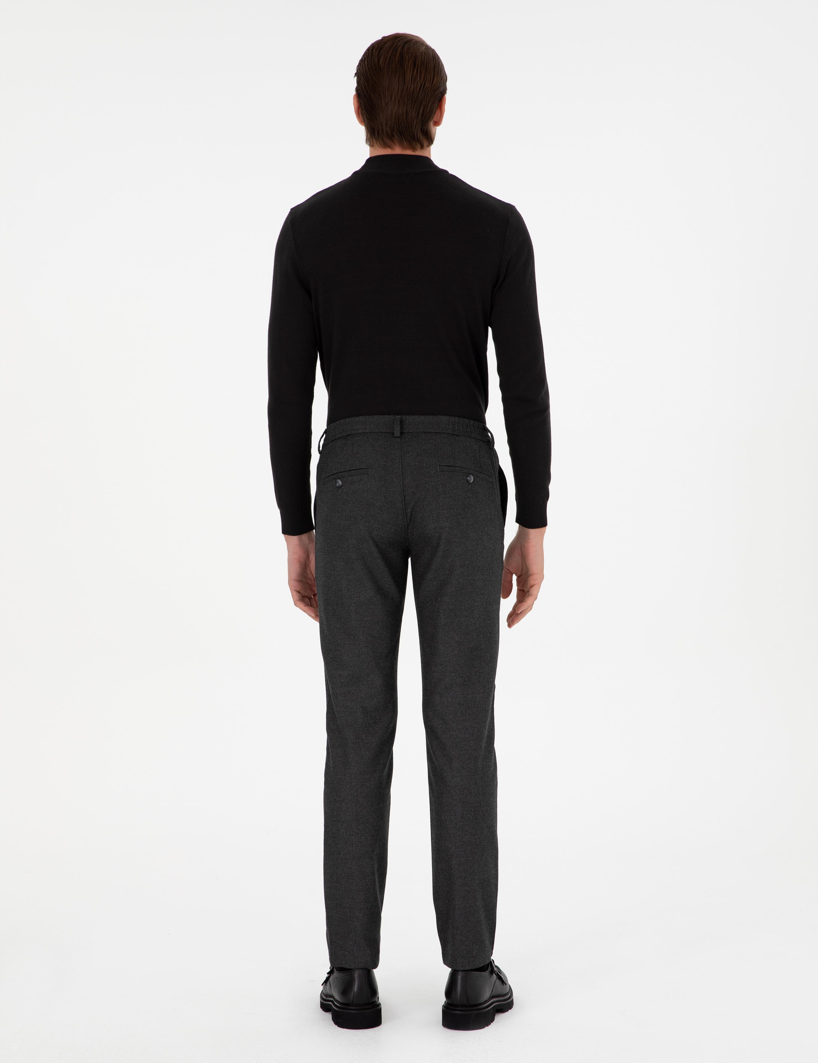 Antrasit Ex. Slim Fit Kumaş Pantolon