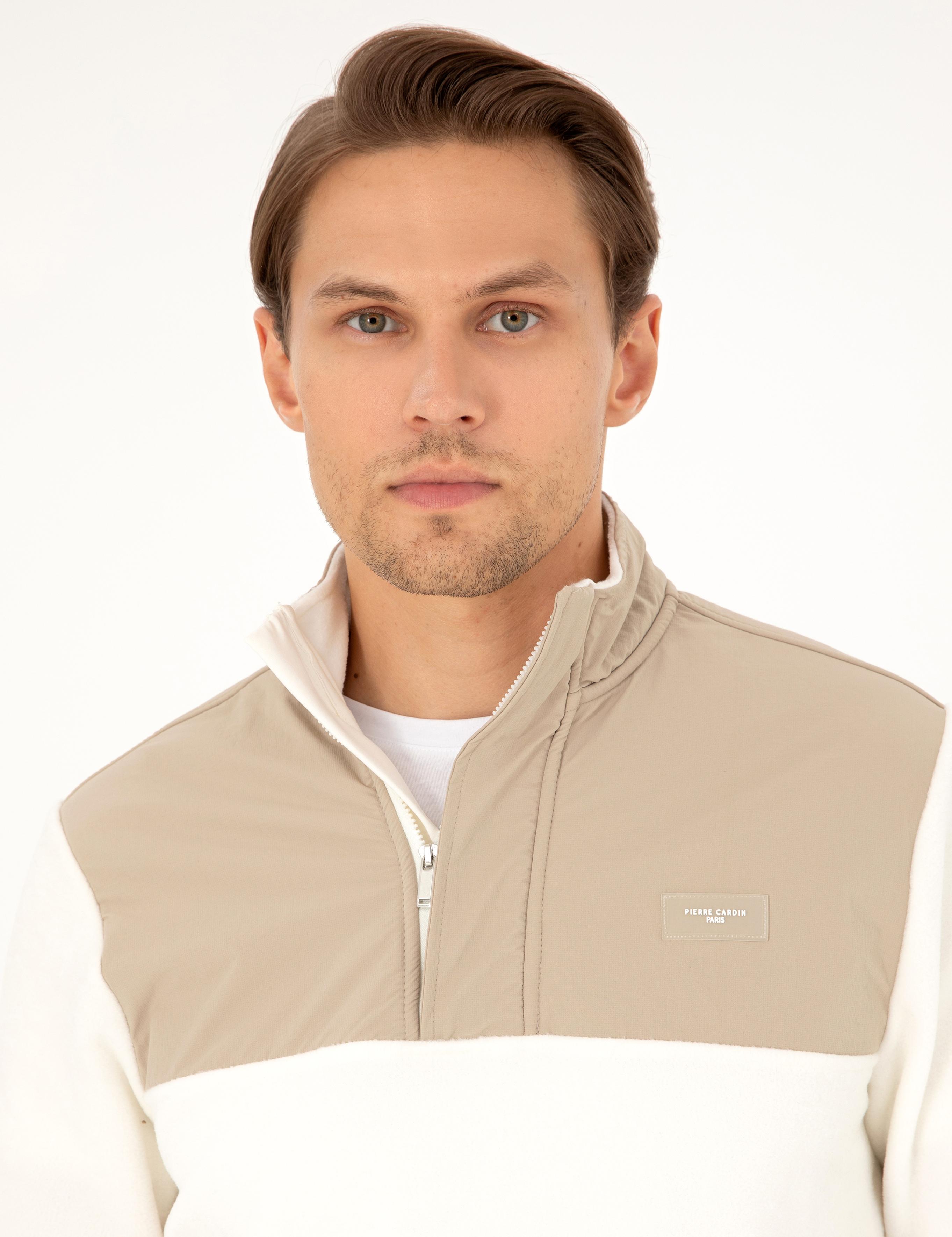 Ekru Regular Fit Sweatshirt