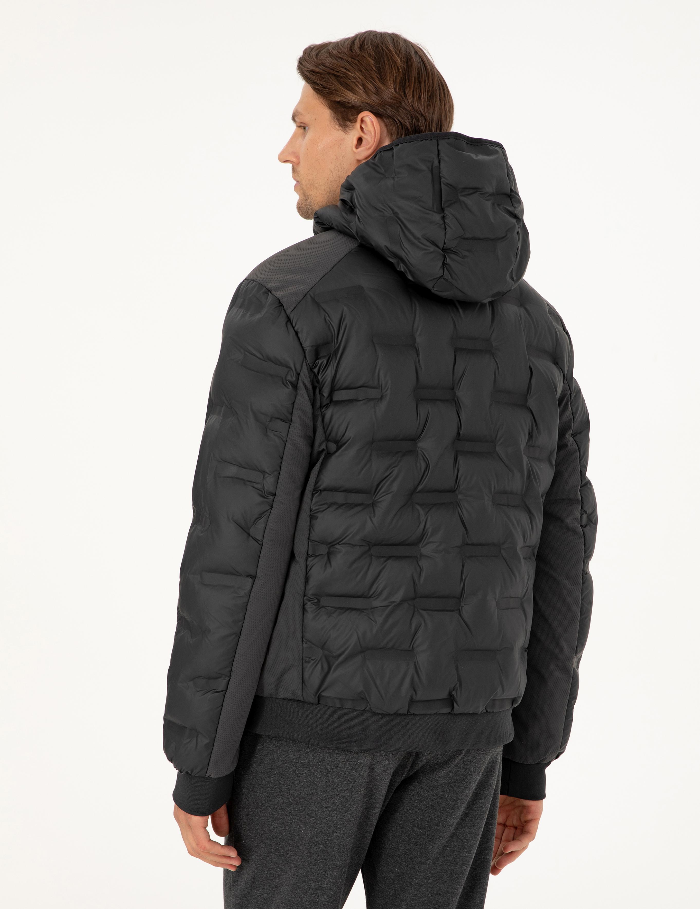 Siyah Regular Fit Mont