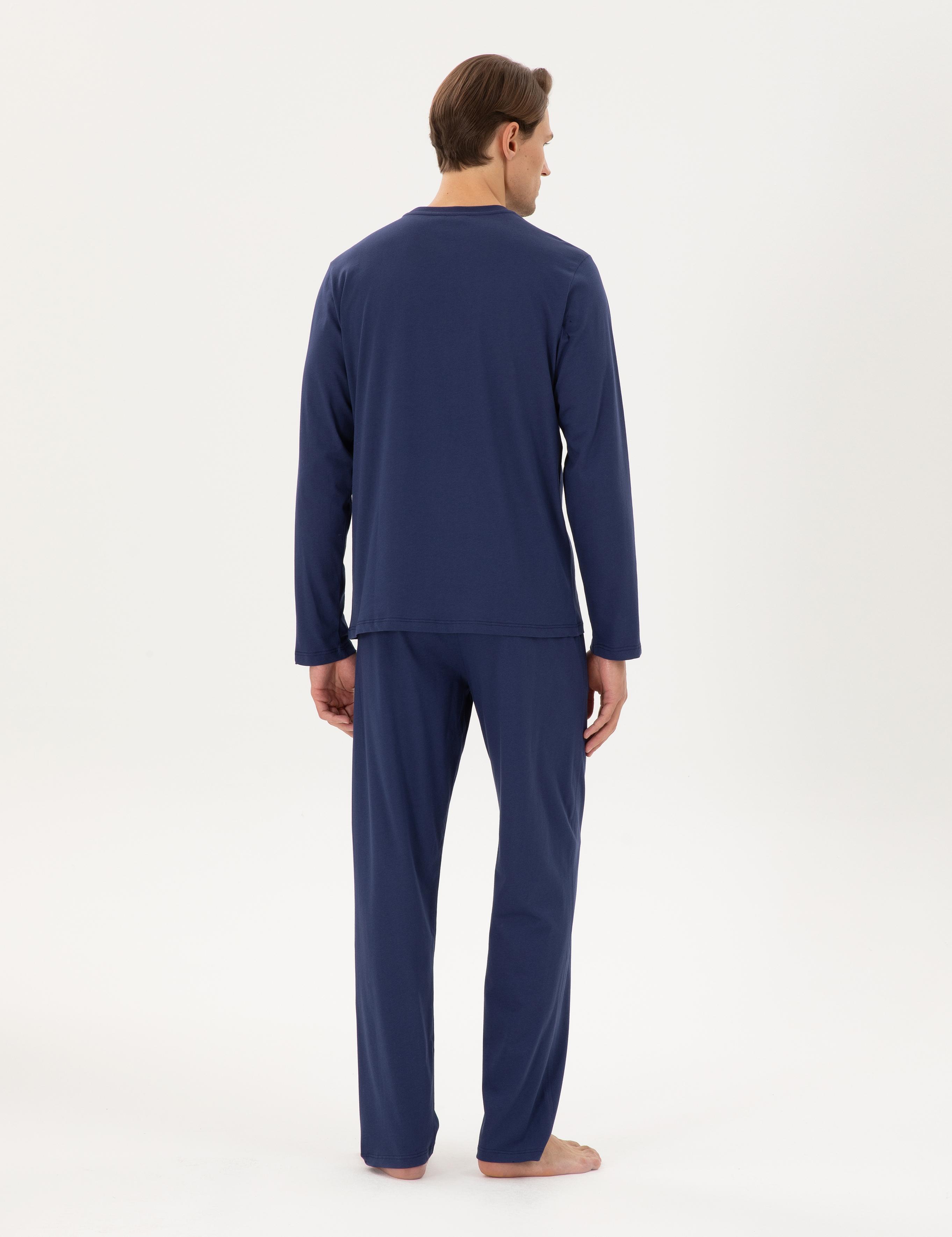 İndigo Pijama Takımı