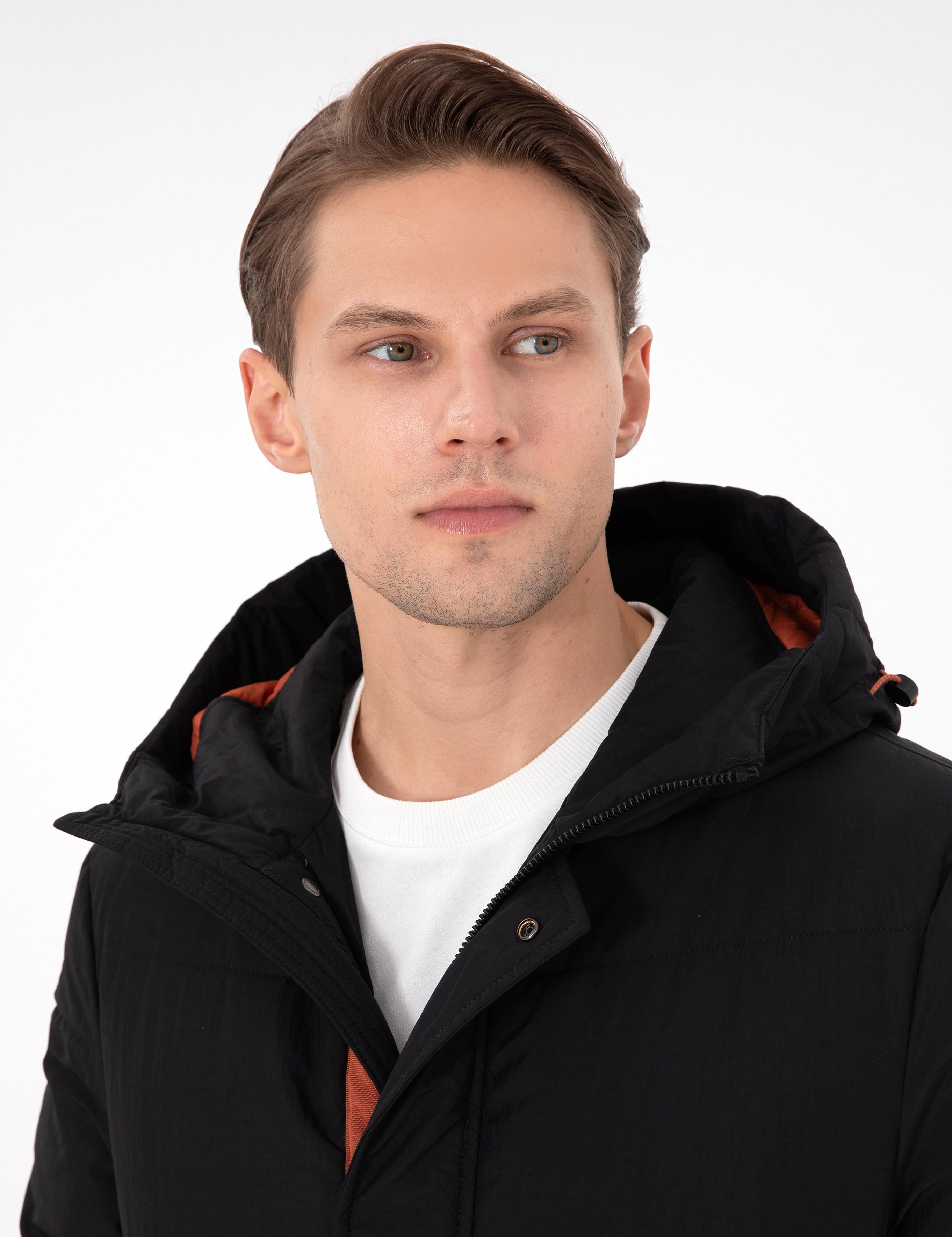 Siyah Regular Fit Kaban