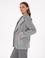 Gri Comfort Fit Kaşe Kaban