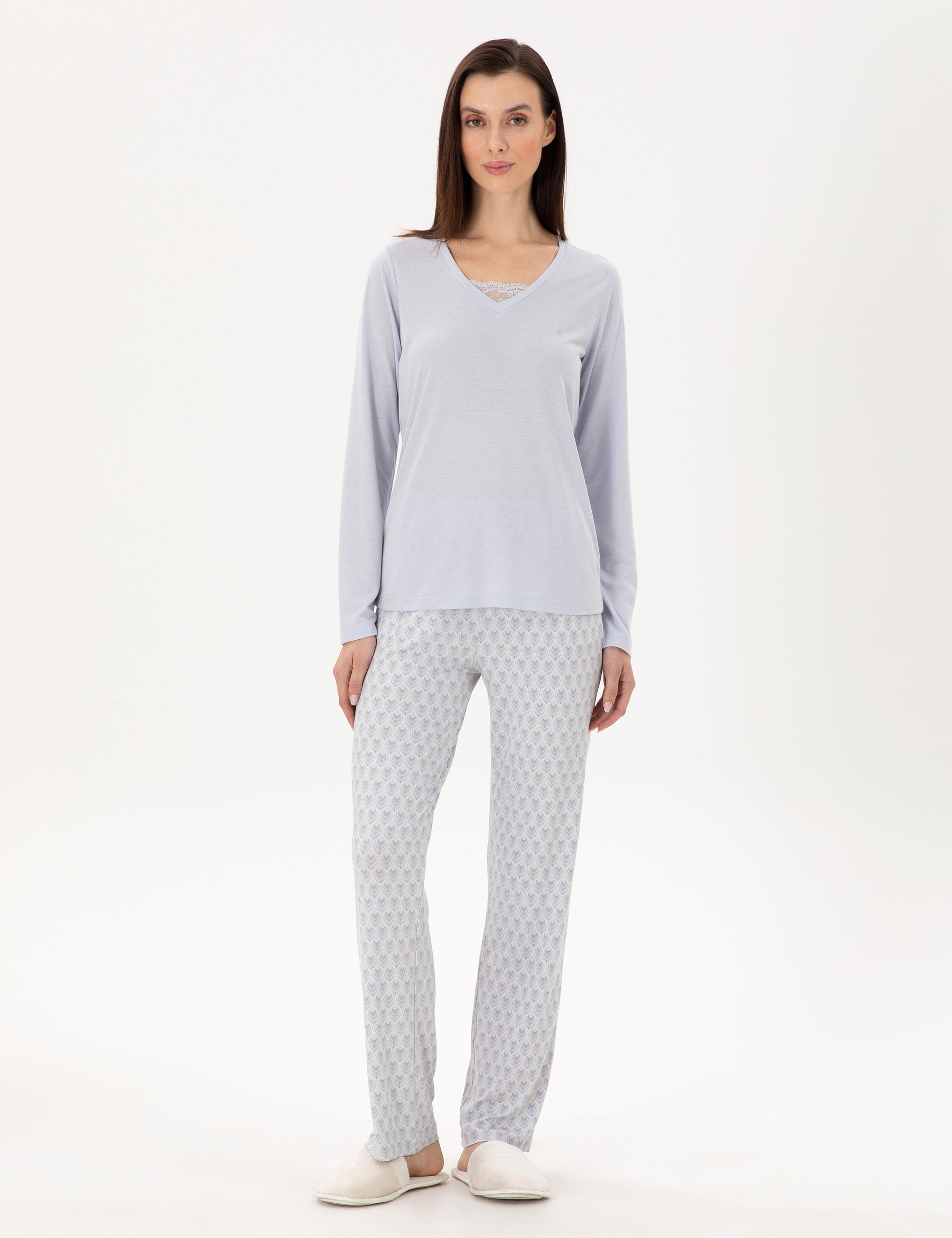 Mavi Pijama Takımı