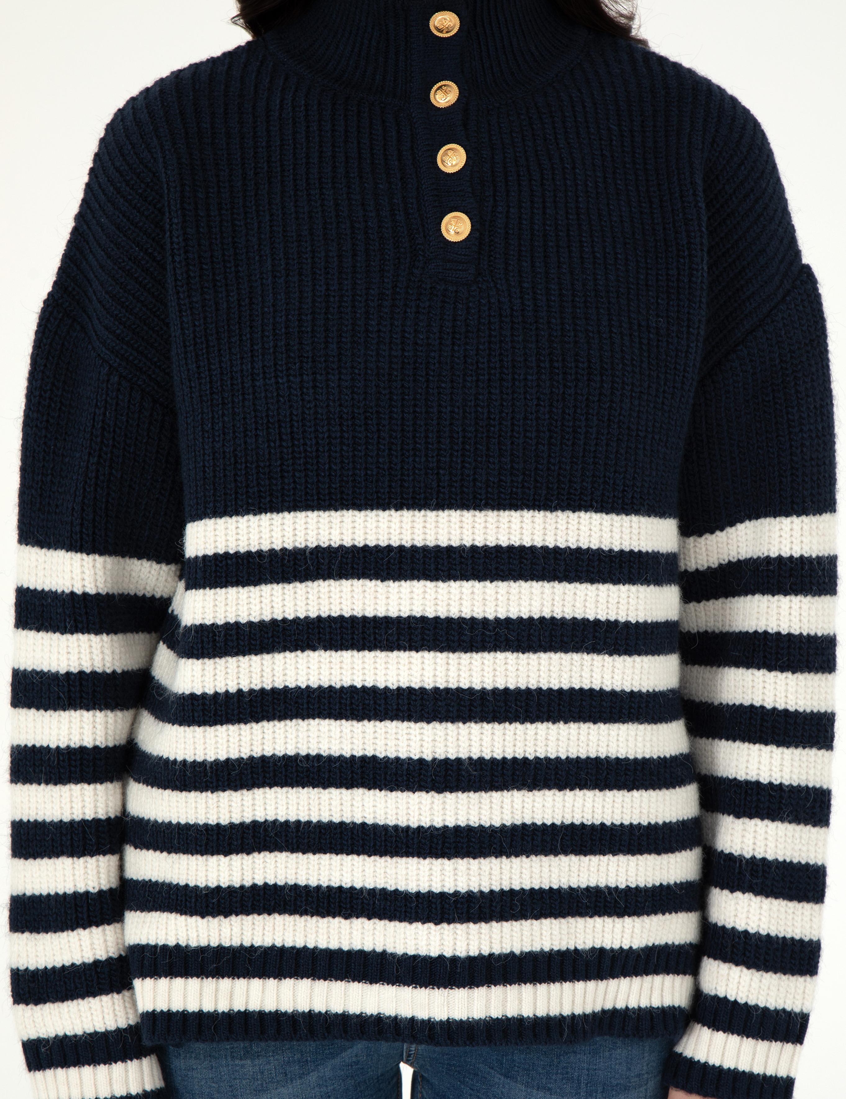 Lacivert Comfort Fit Kazak