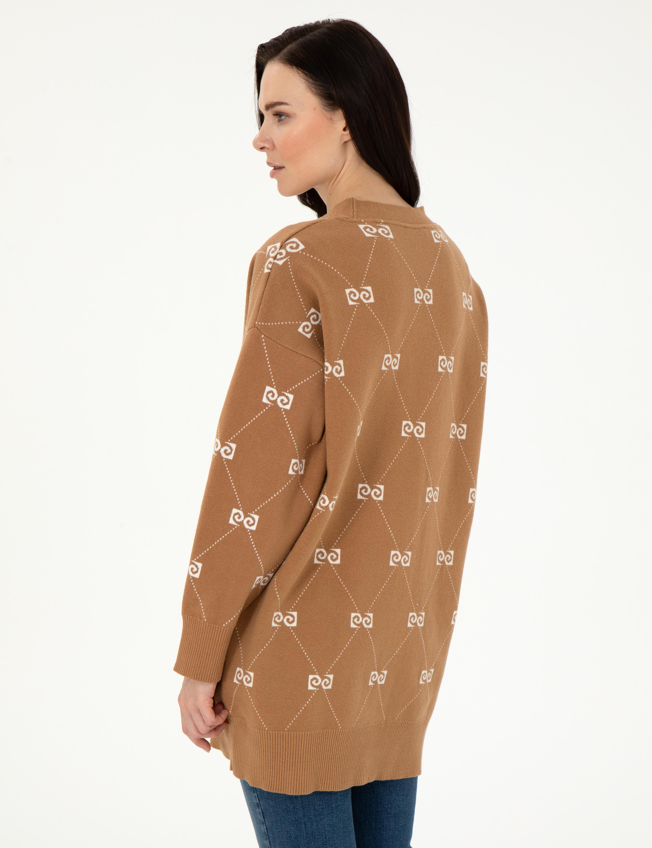 Camel Comfort Fit Triko Hırka