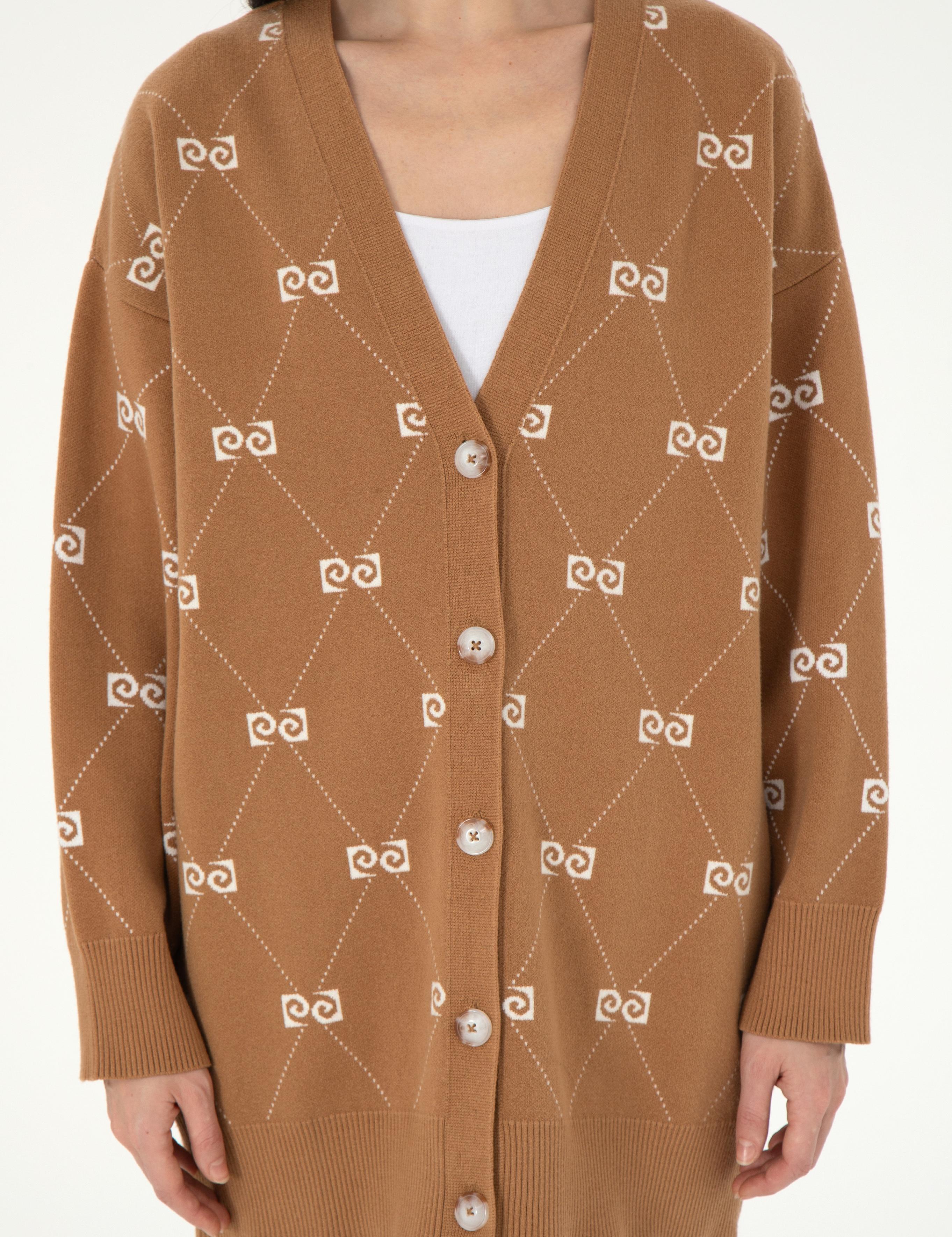 Camel Comfort Fit Triko Hırka