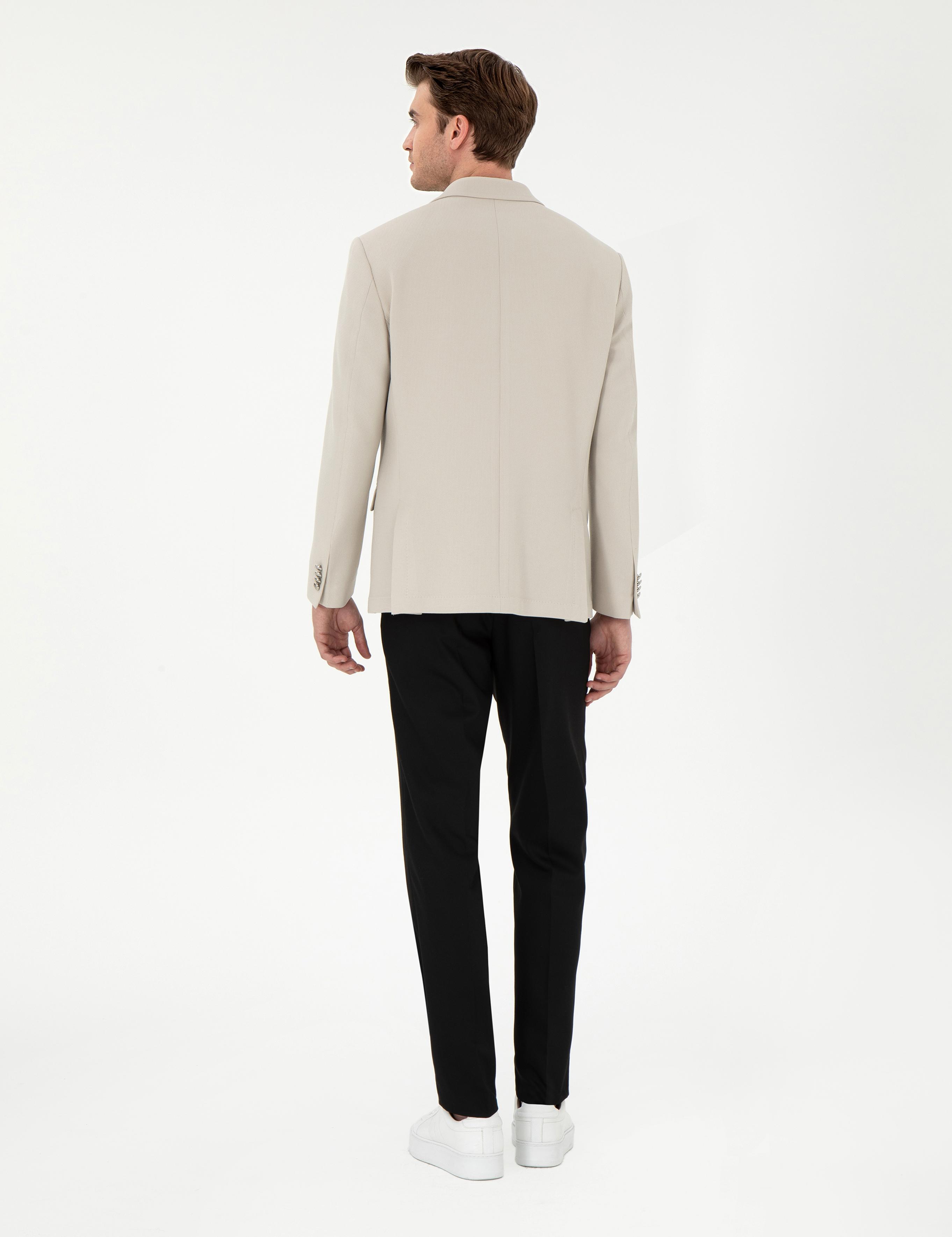 Siyah Slim Fit Kumaş Pantolon