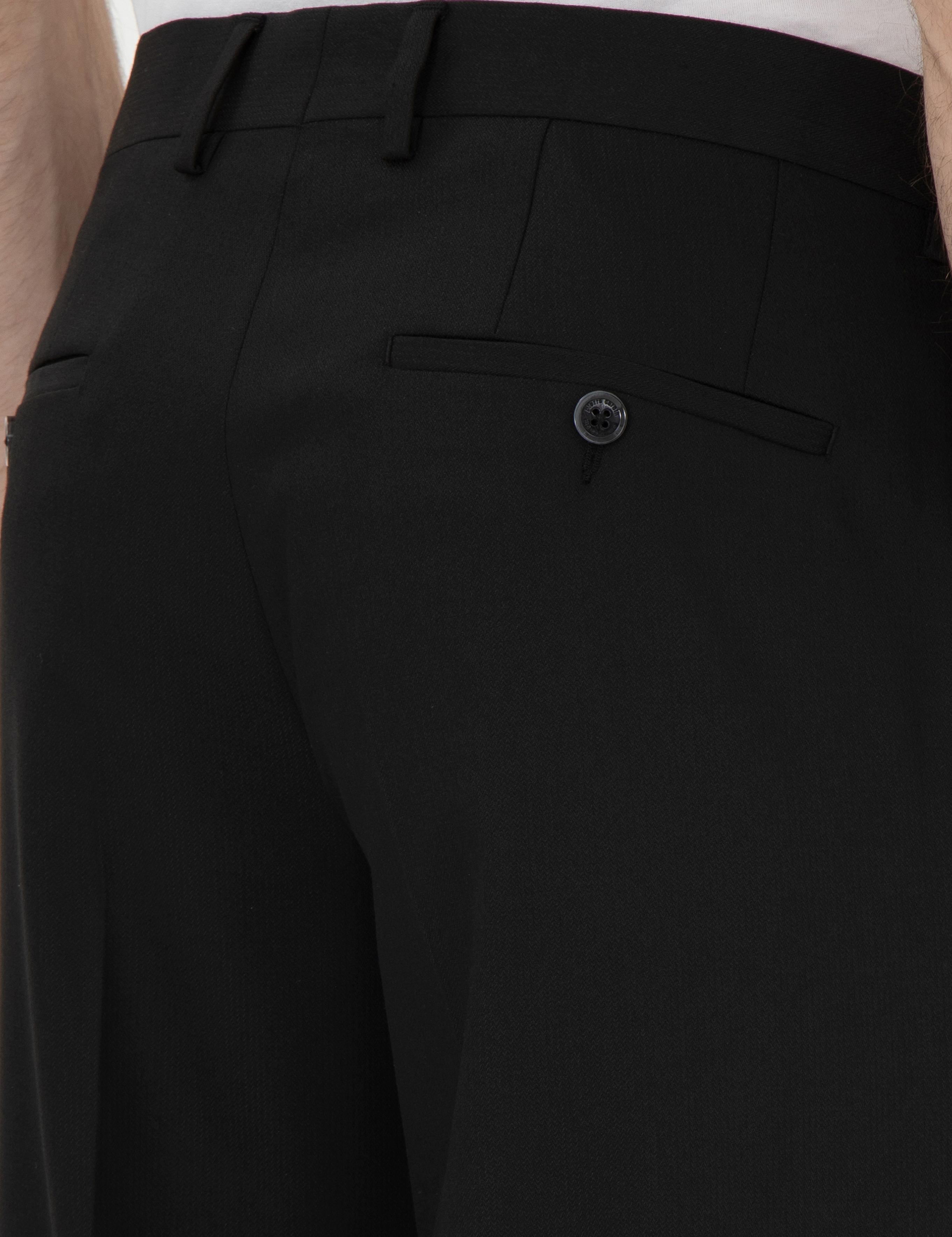 Siyah Slim Fit Kumaş Pantolon