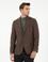 Kahverengi Slim Fit Ceket