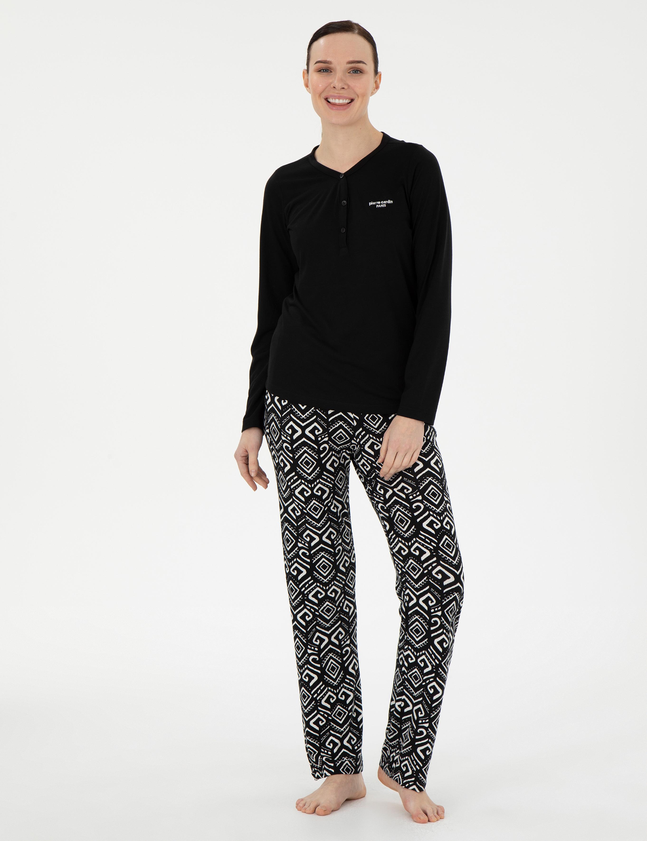 Siyah Pijama Takımı