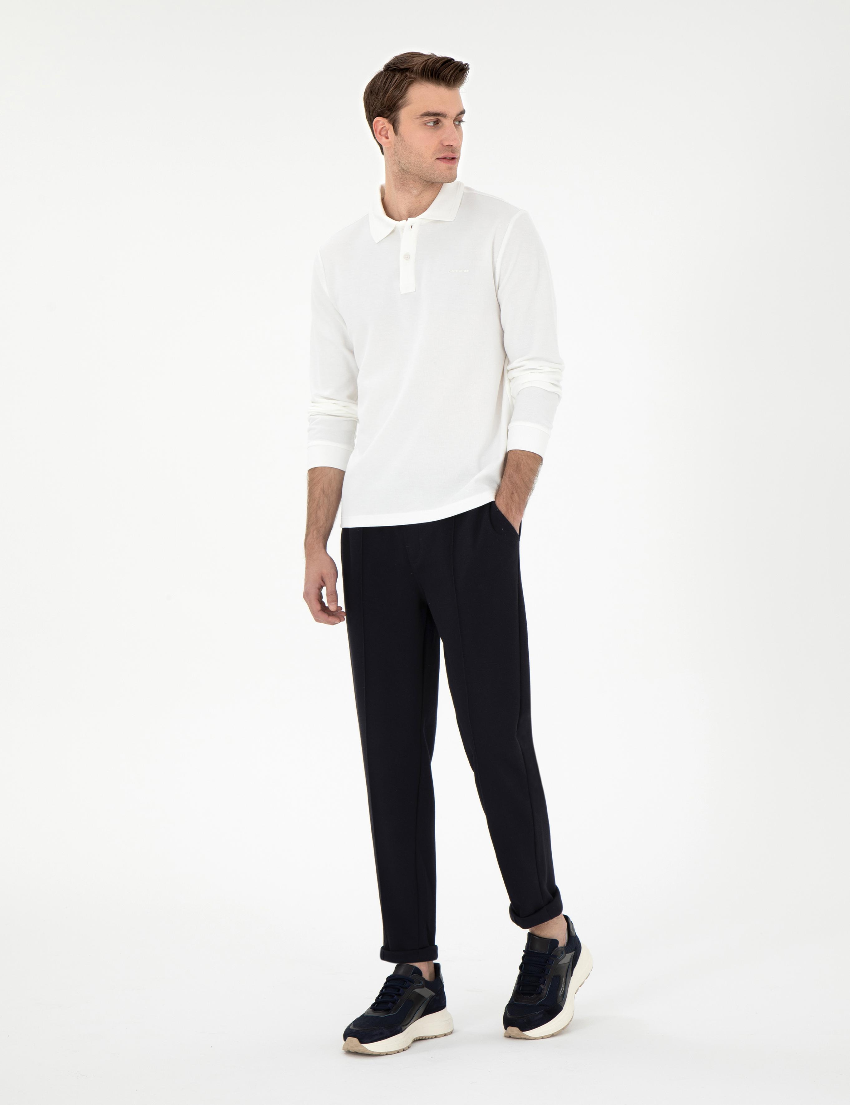 Lacivert Slim Fit Eşofman Altı