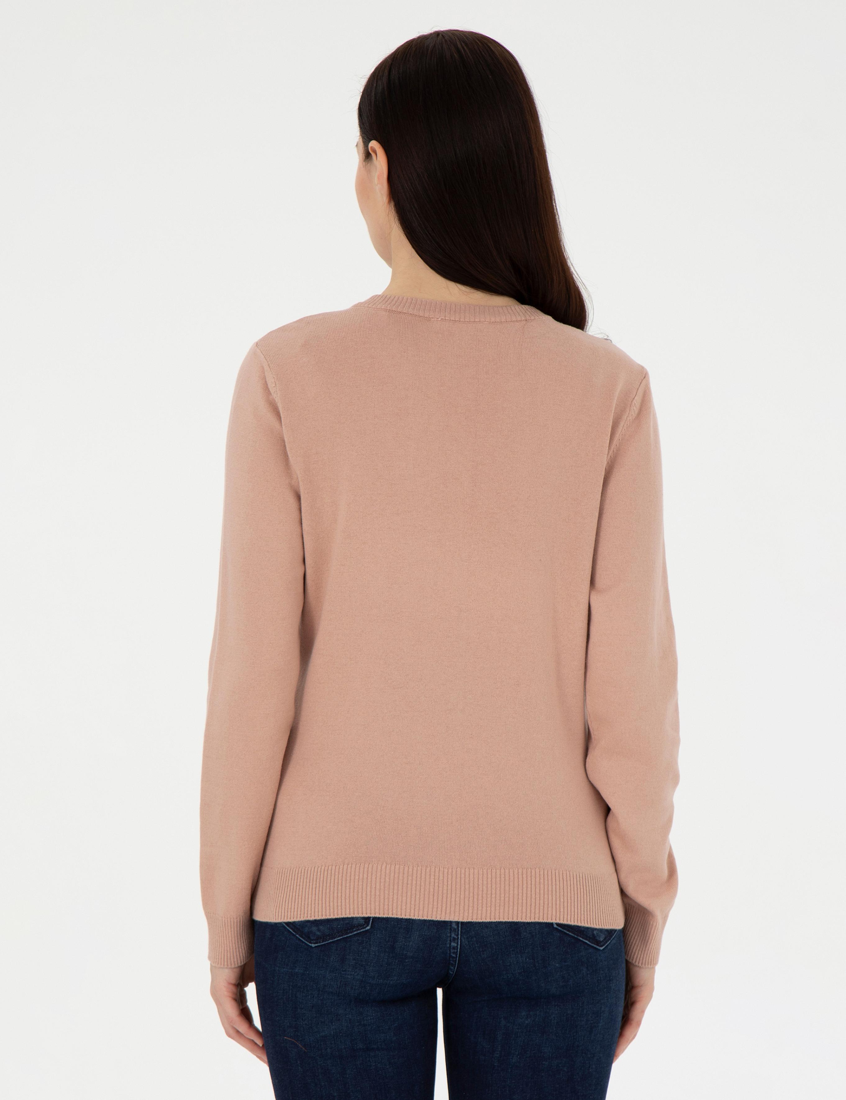 Pudra Slim Fit Basic Kazak