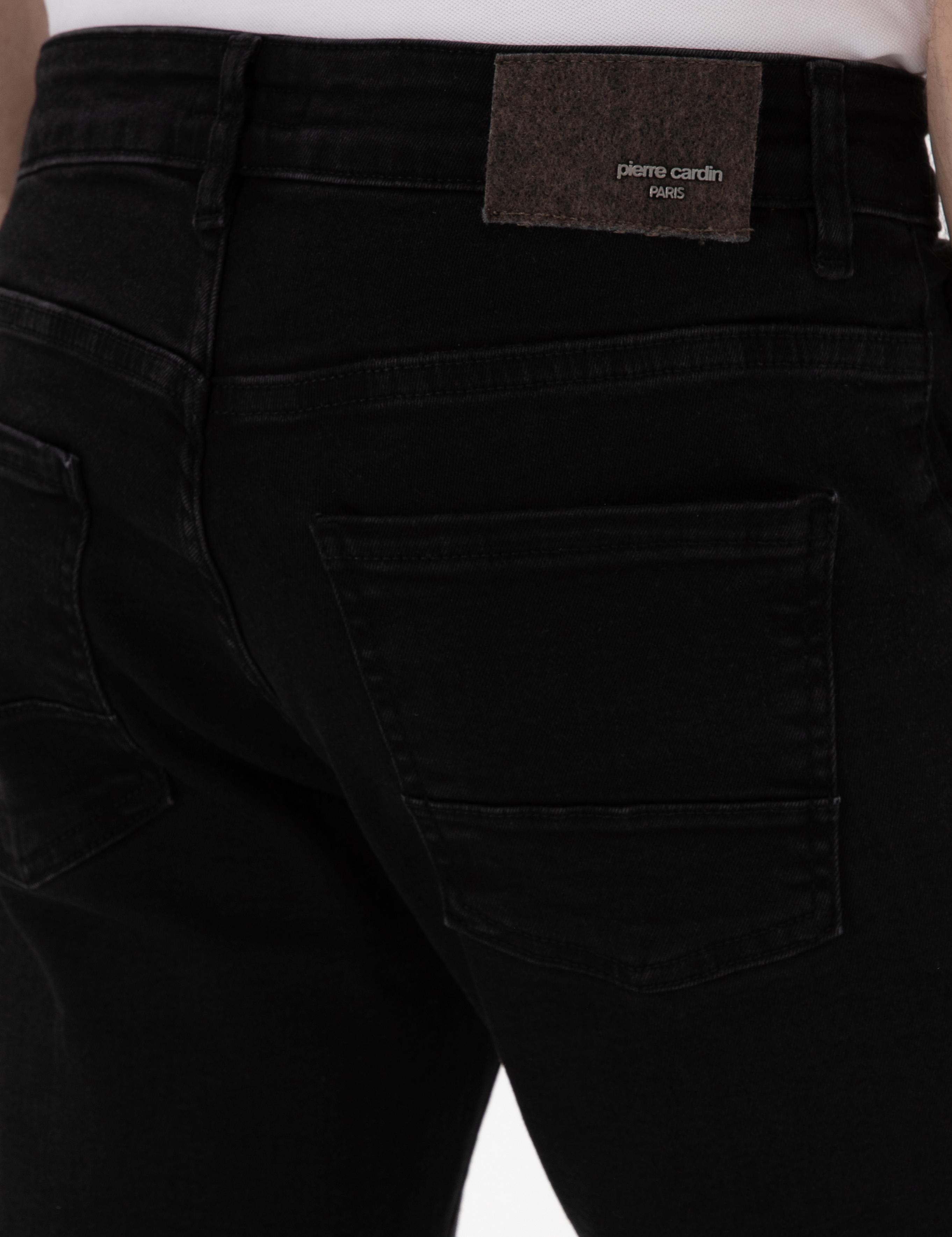 Antrasit Slim Fit Jean Pantolon