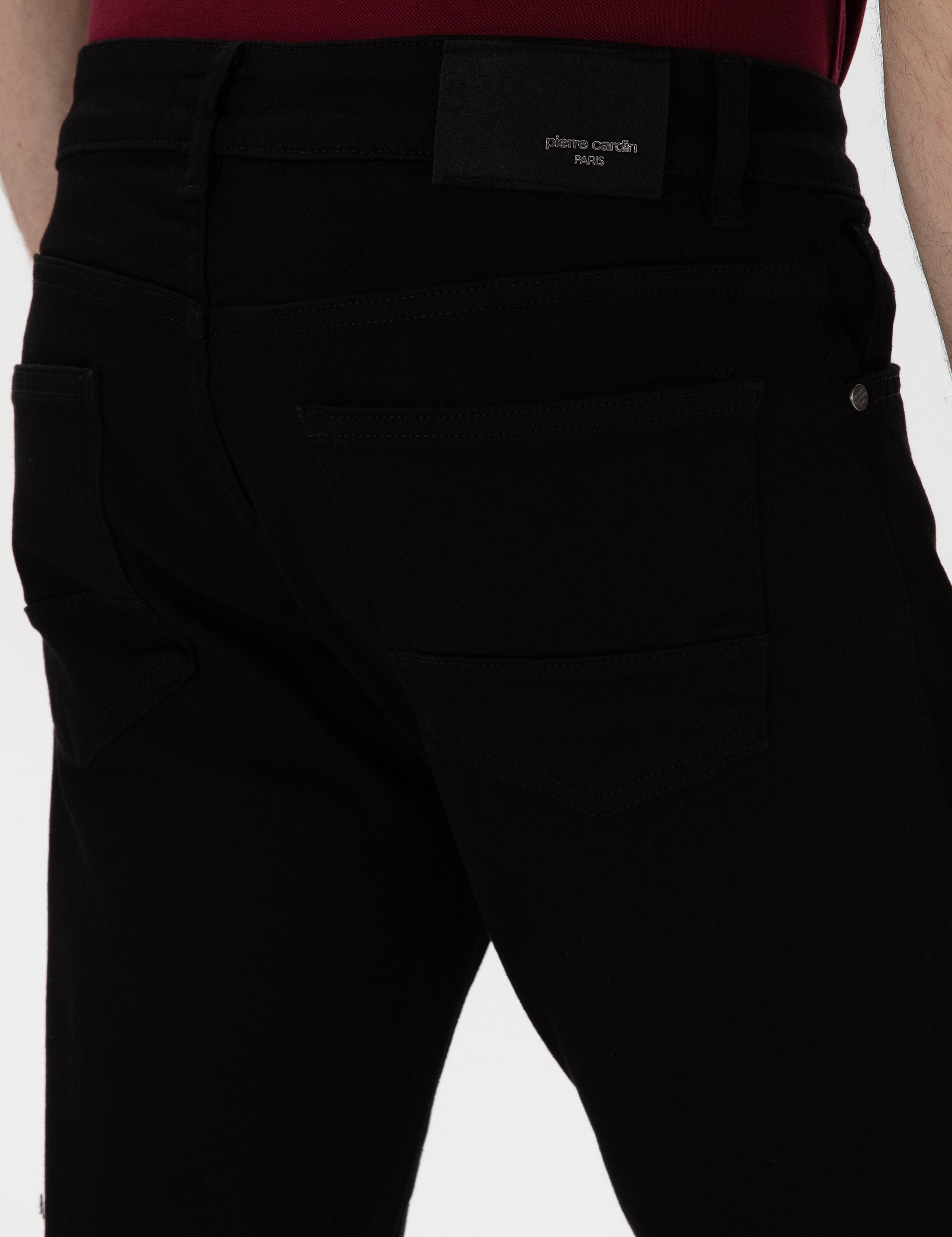 Siyah Slim Fit Jean Pantolon