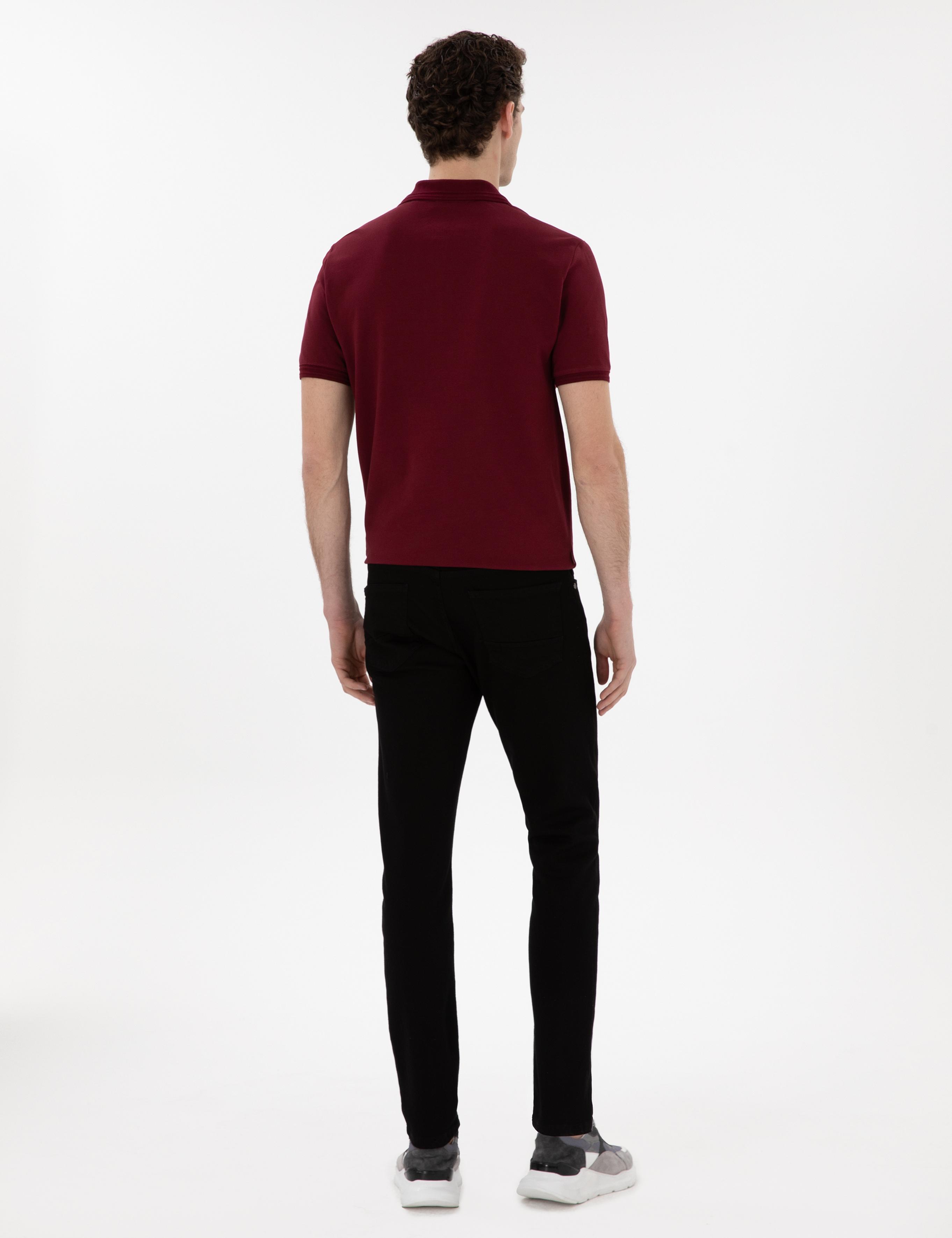 Siyah Slim Fit Jean Pantolon