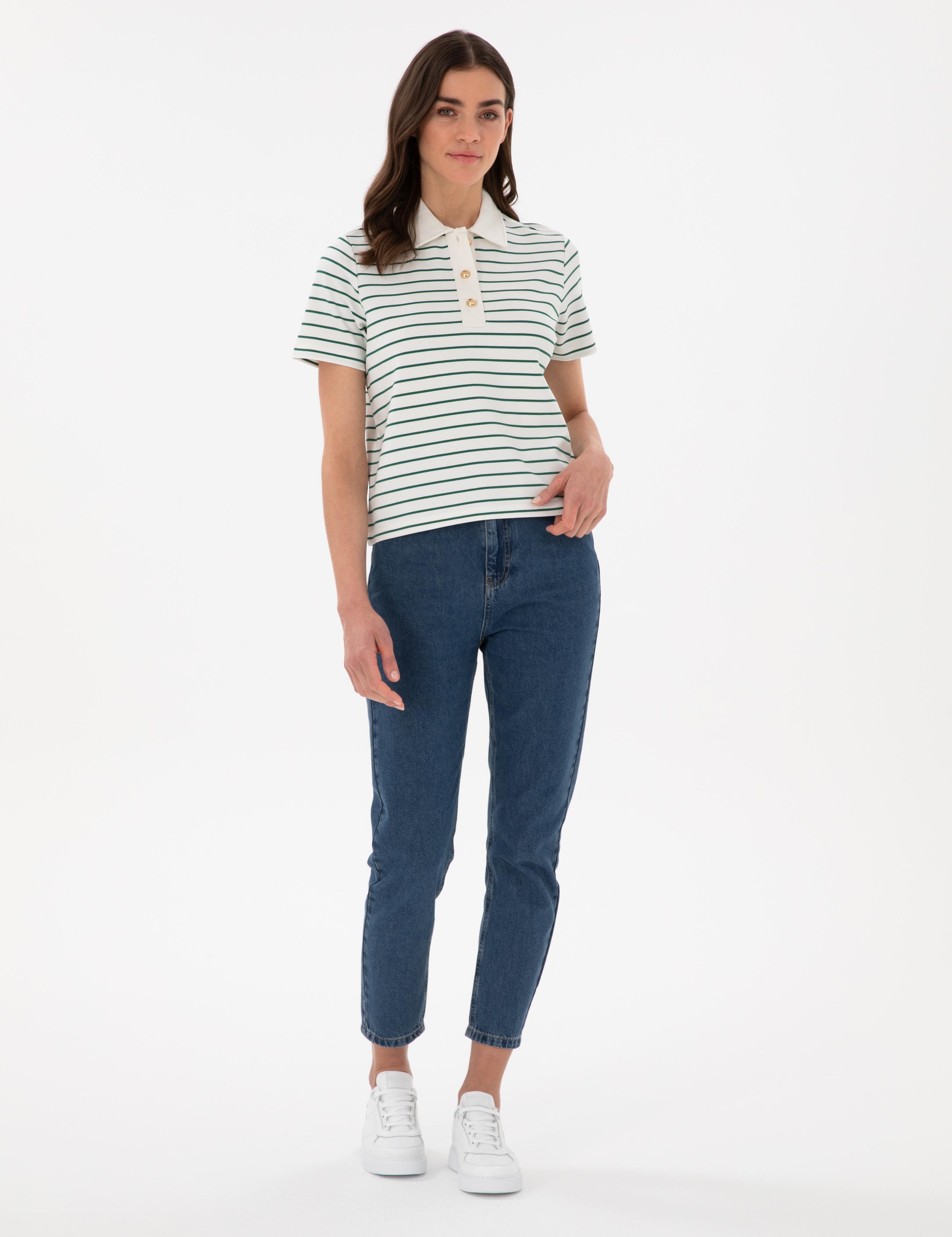 Yeşil Regular Fit Tişört