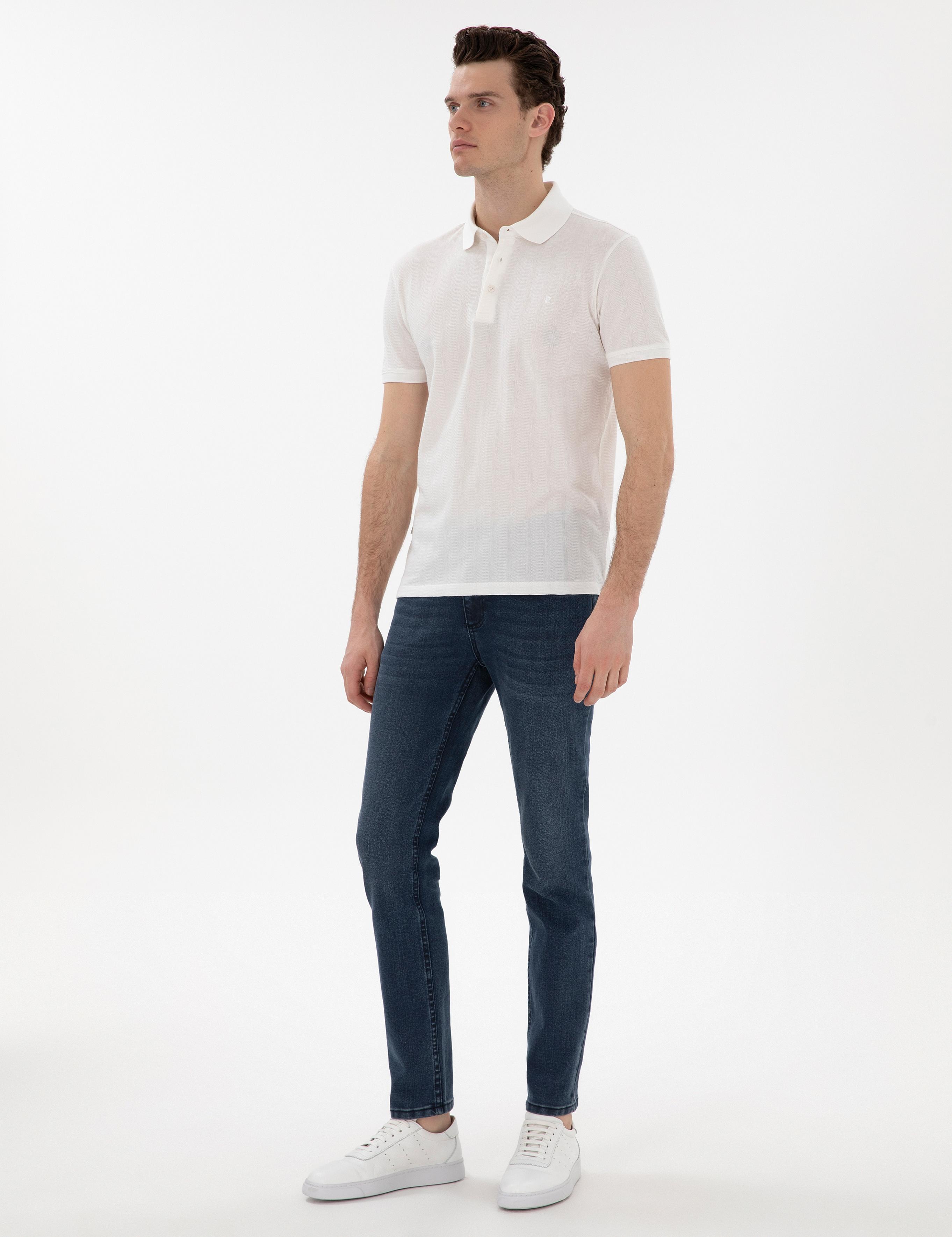Beyaz Slim Fit Tişört