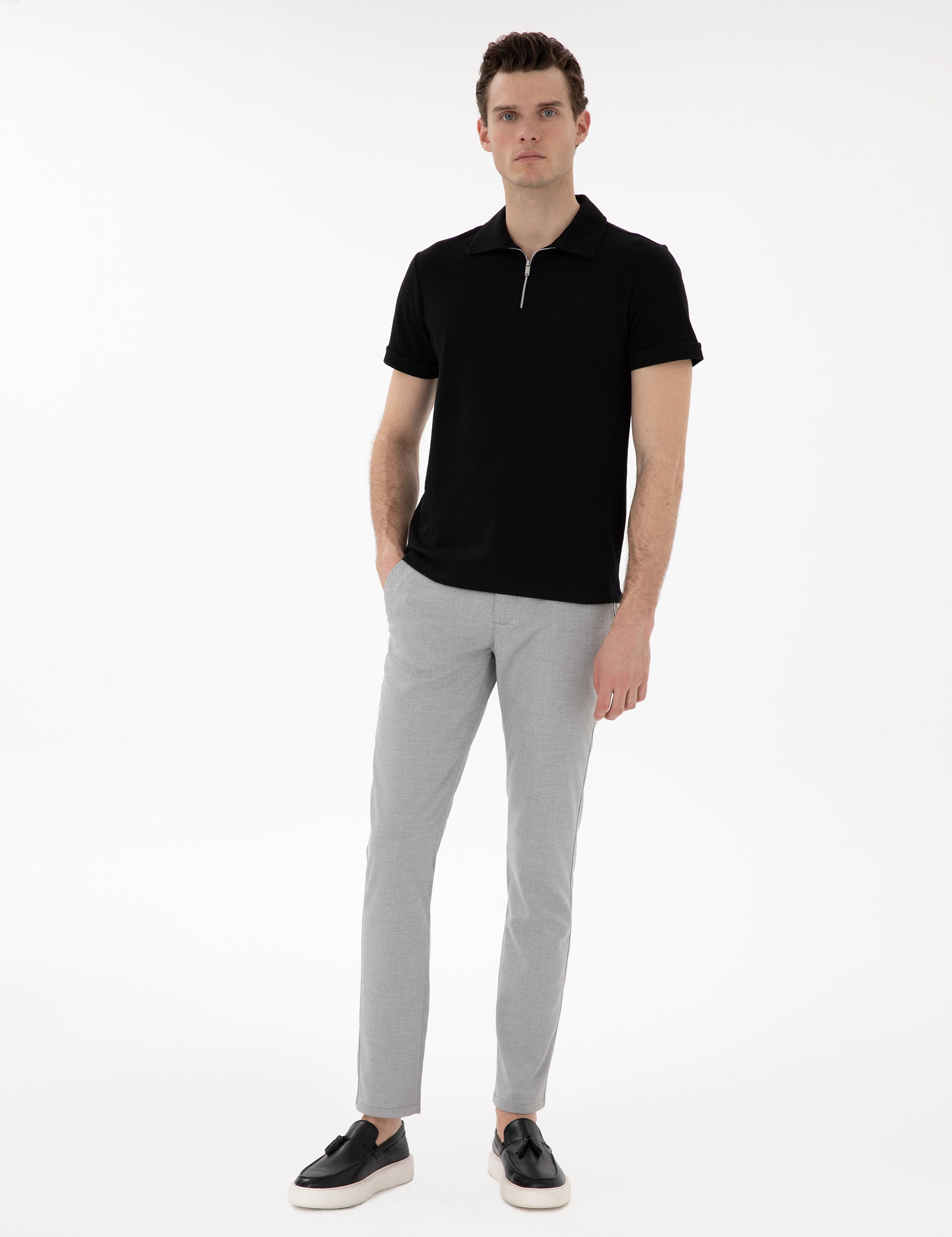 Siyah Slim Fit Tişört