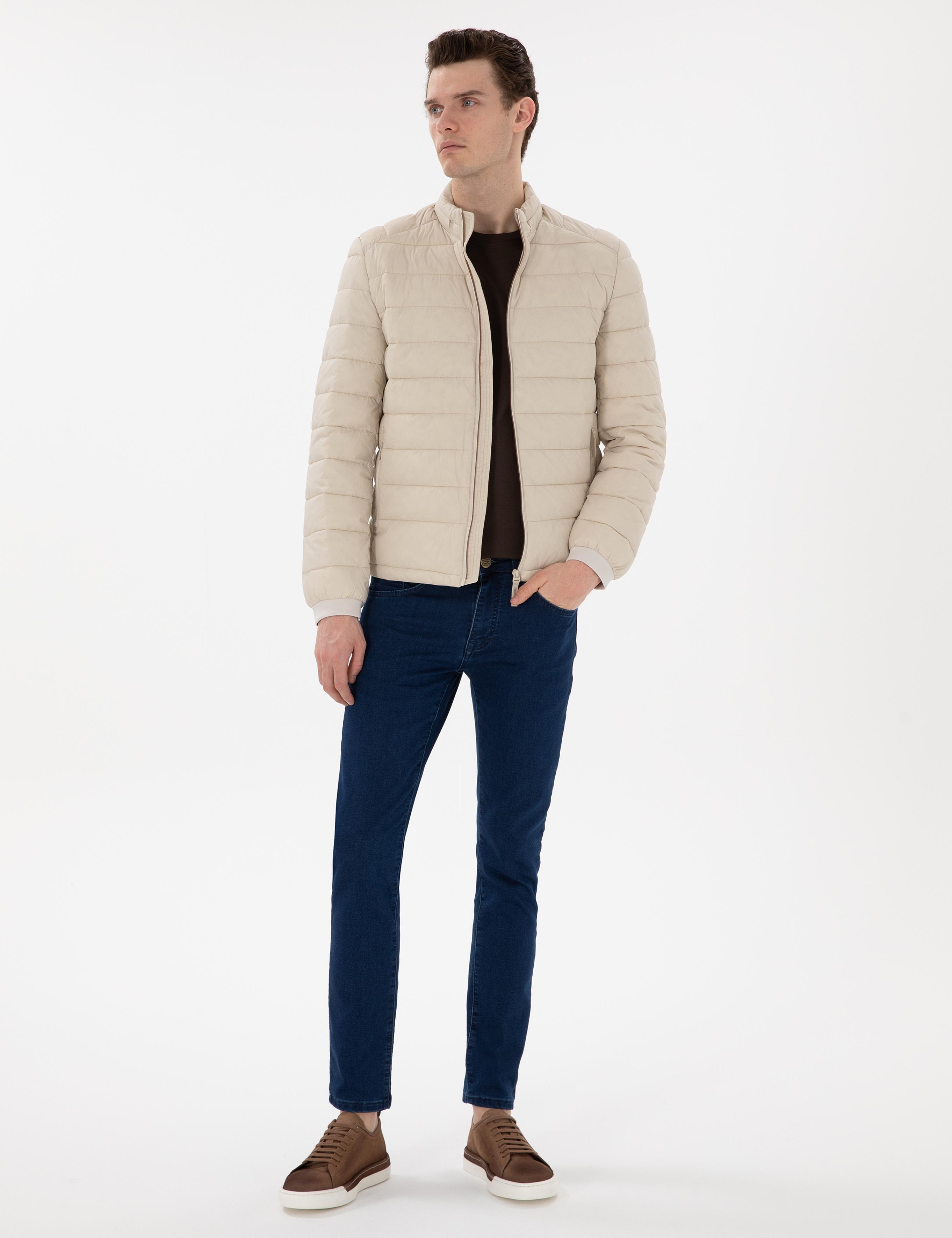 Taş Cropped Slim Mont