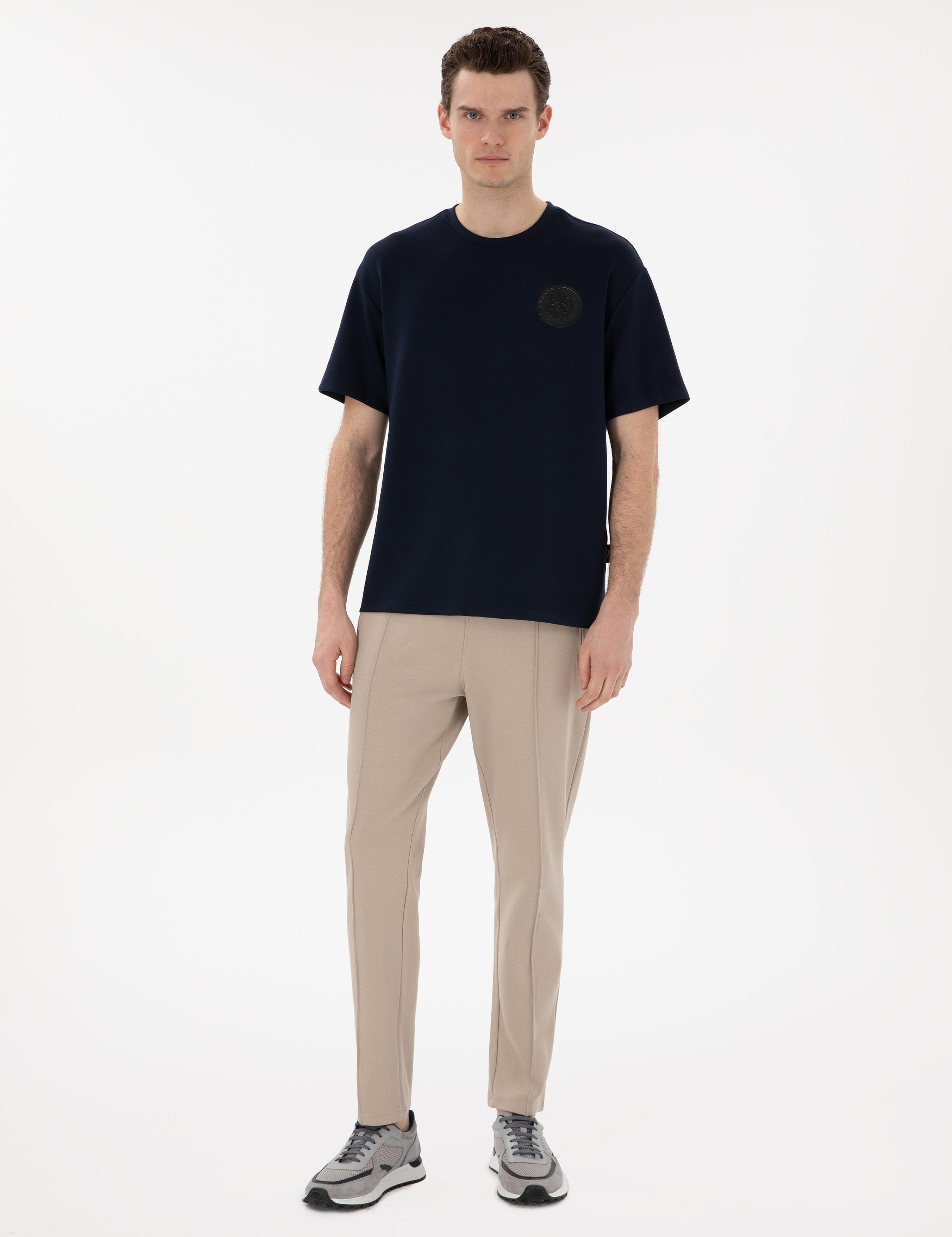 Lacivert Comfort Fit Tişört