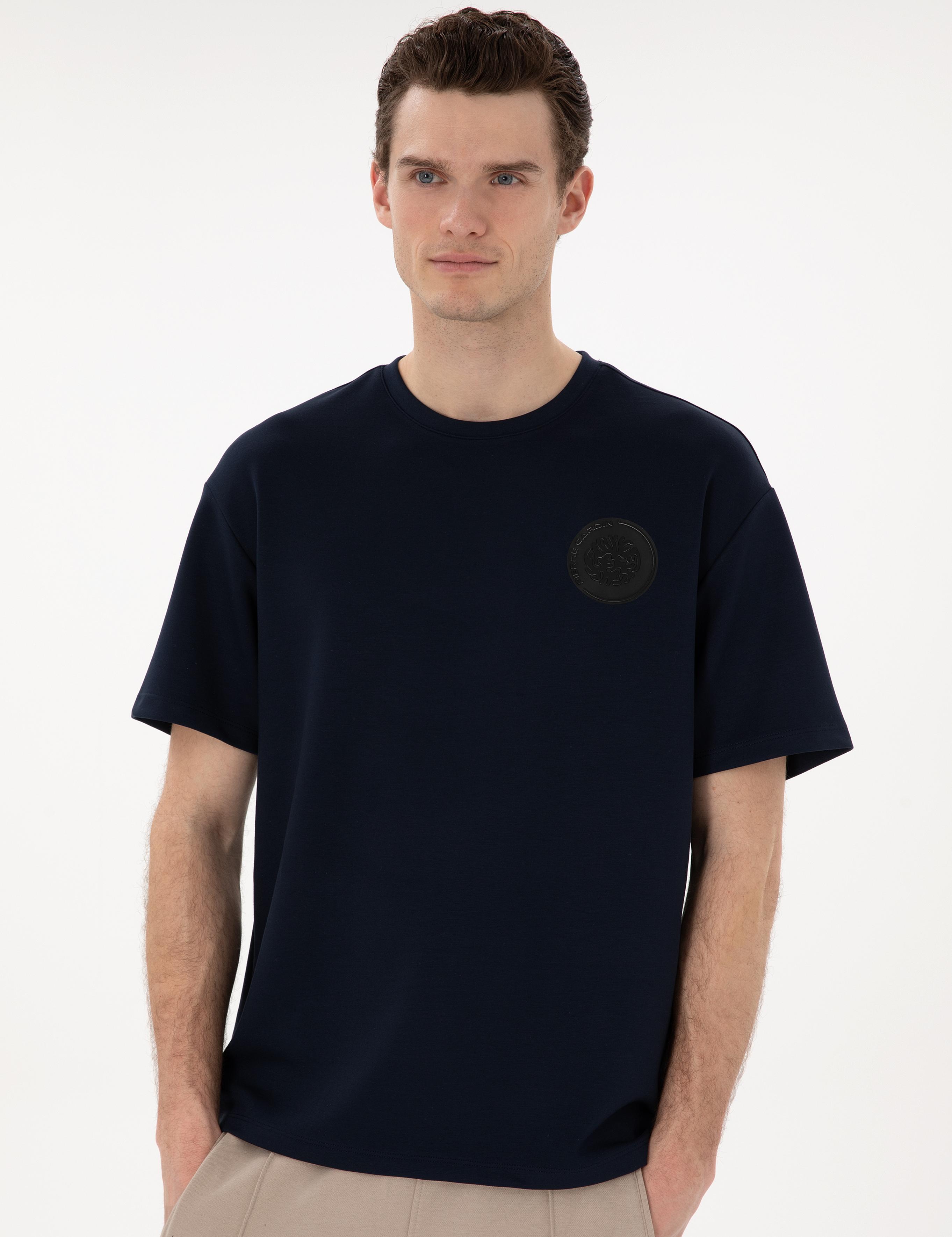 Lacivert Comfort Fit Tişört