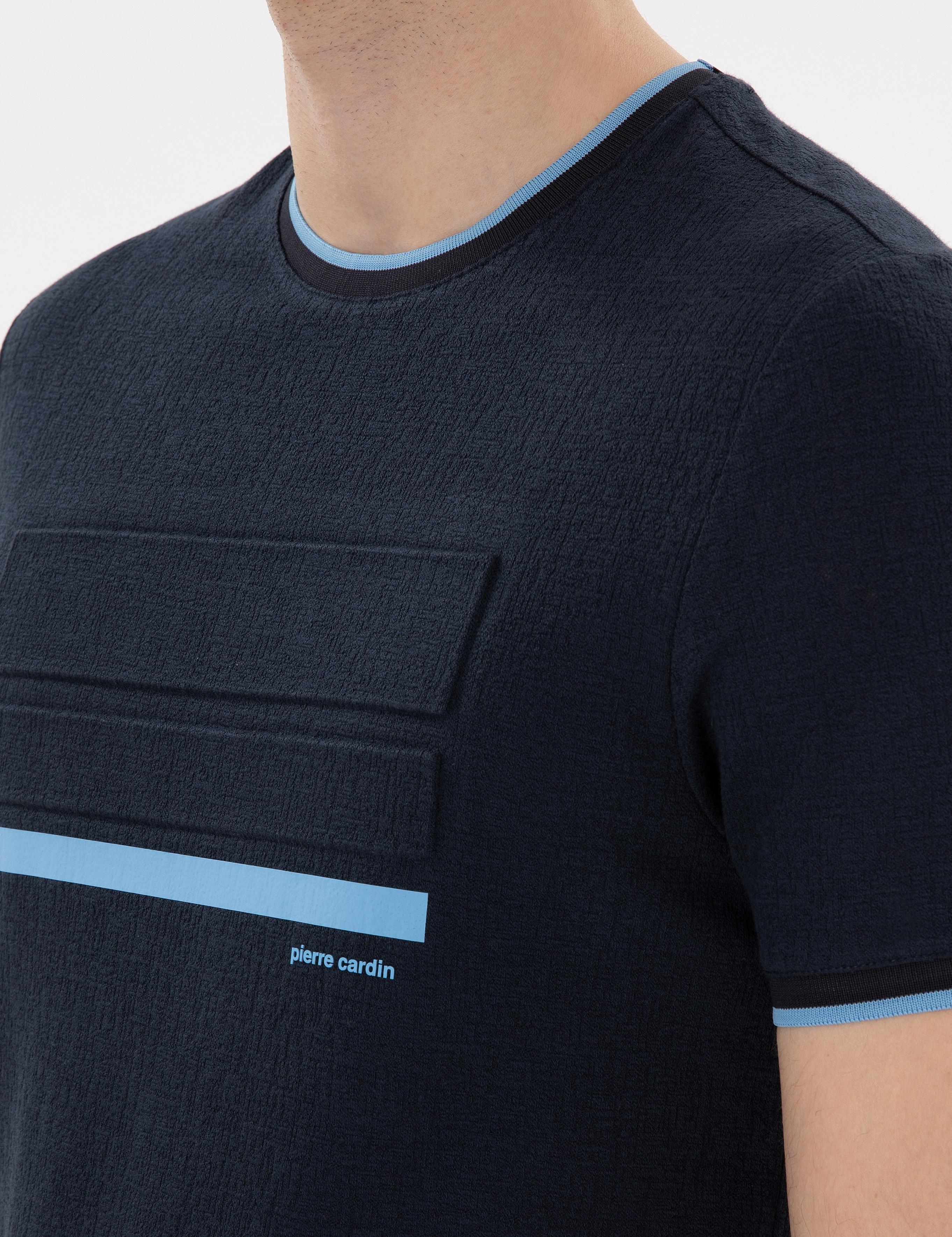 Lacivert Slim Fit Tişört