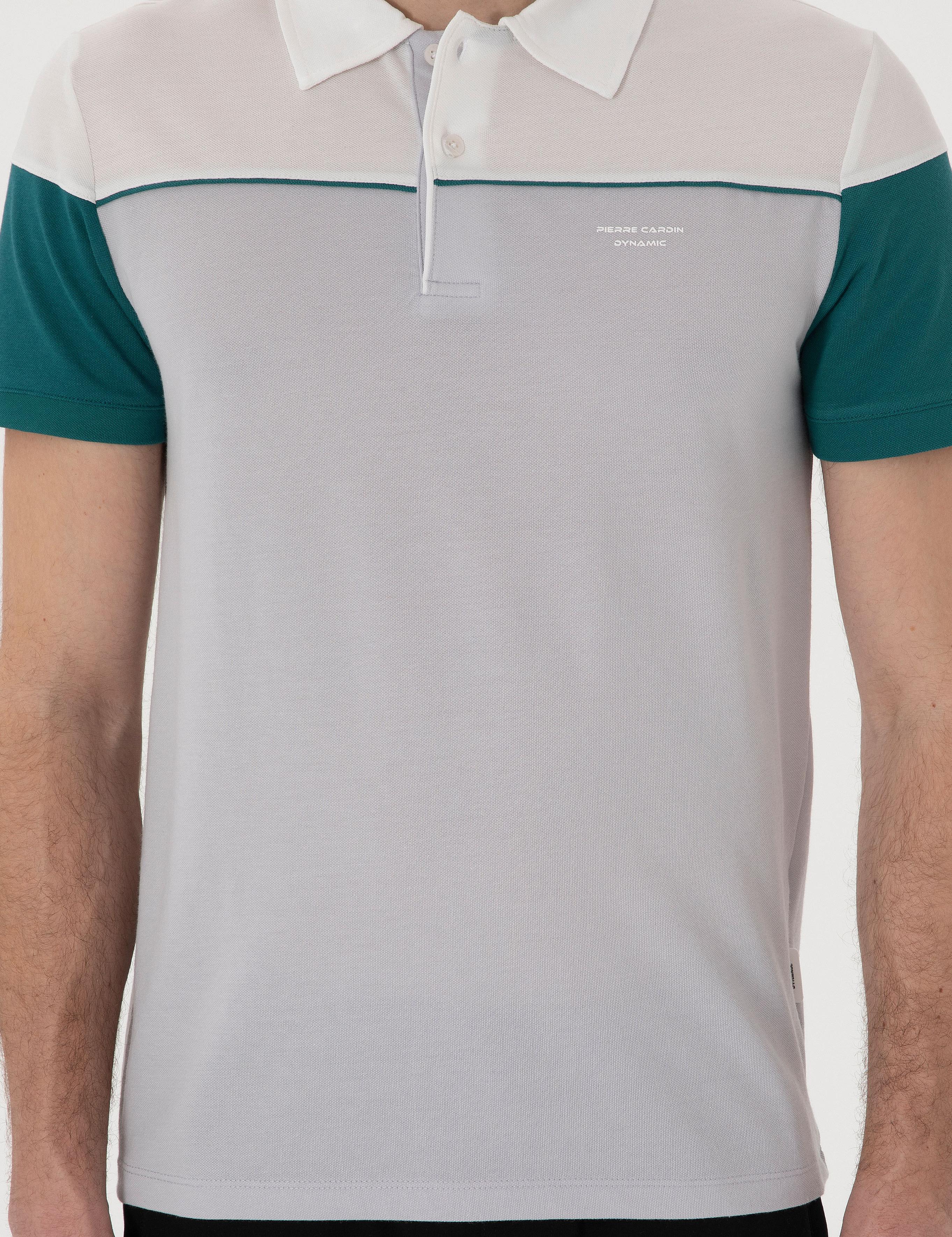 Açık Gri Slim Fit Tişört