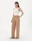 Bej Loose Fit Pantolon