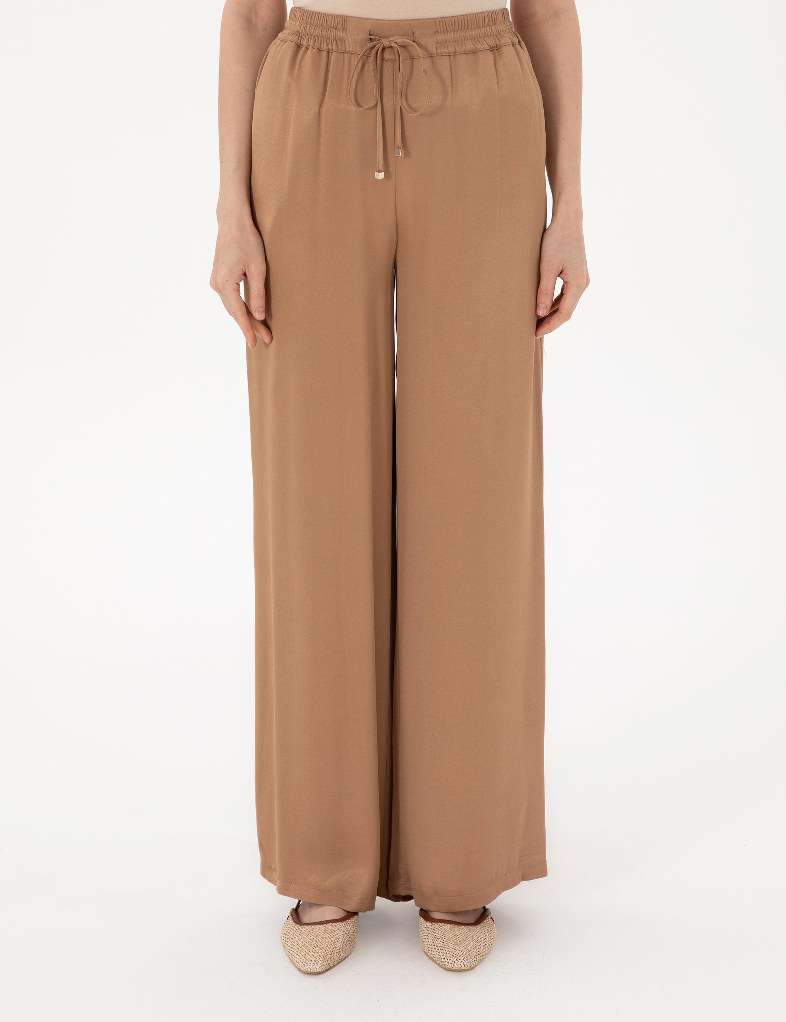Kahverengi Loose Fit Pantolon
