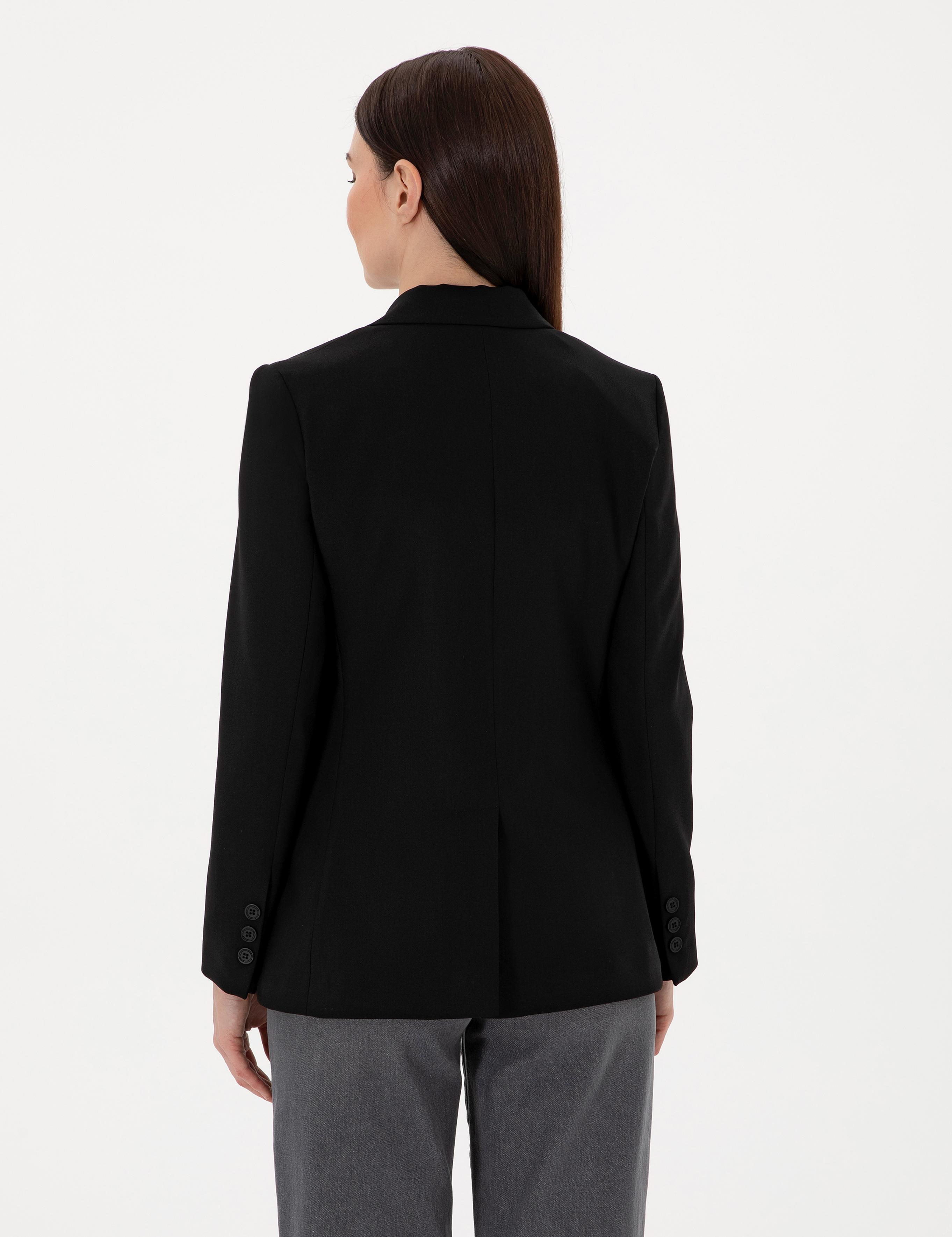 Siyah Slim Fit Ceket
