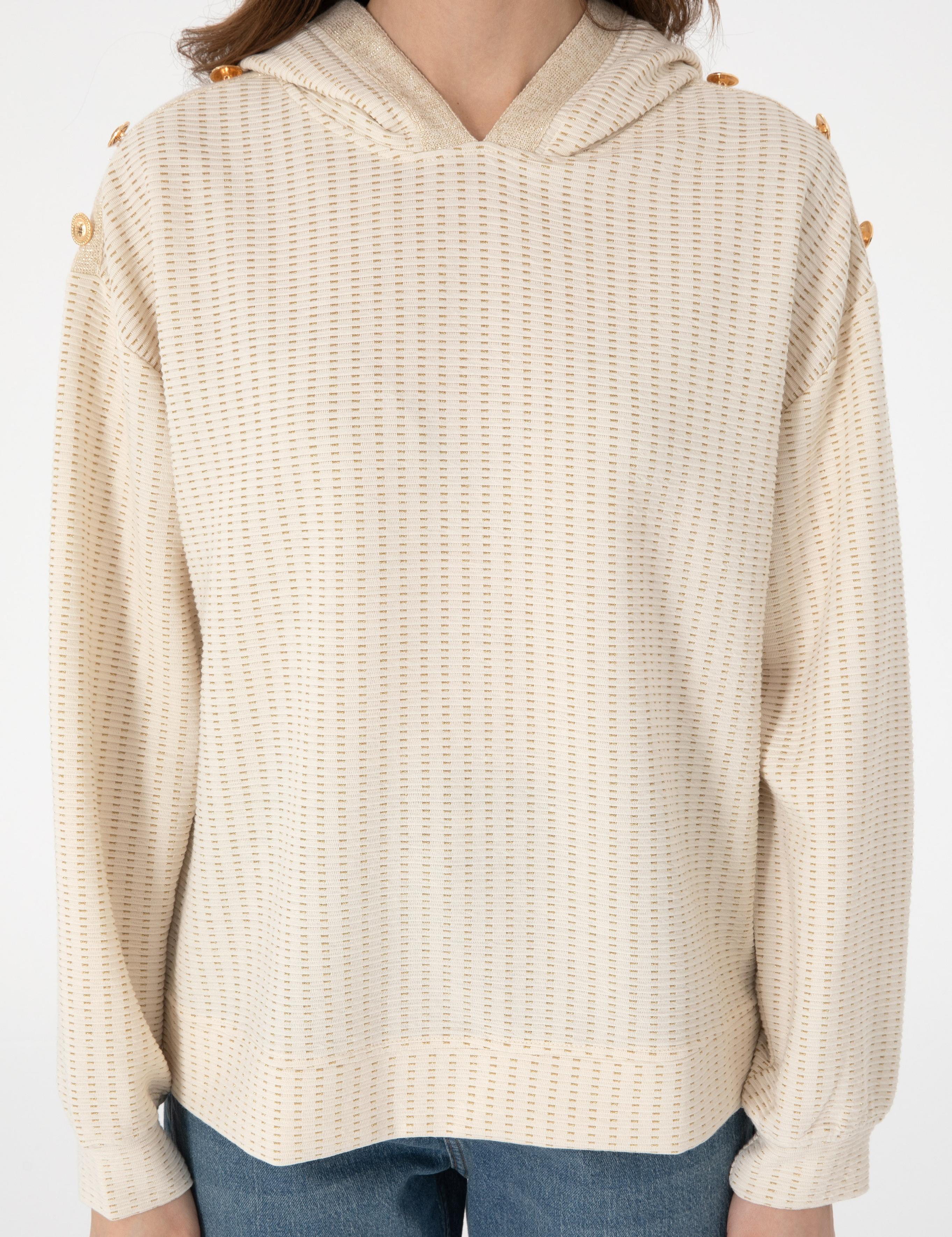 Krem Comfort Fit Sweatshirt