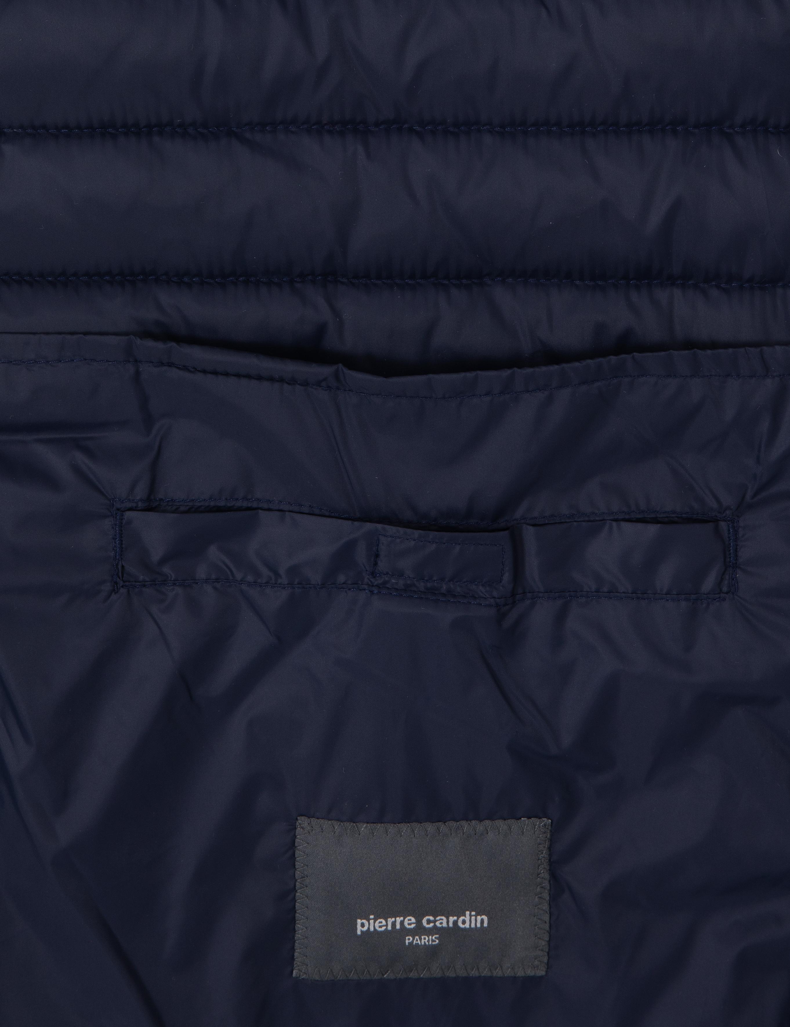 Lacivert Cropped Slim Mont