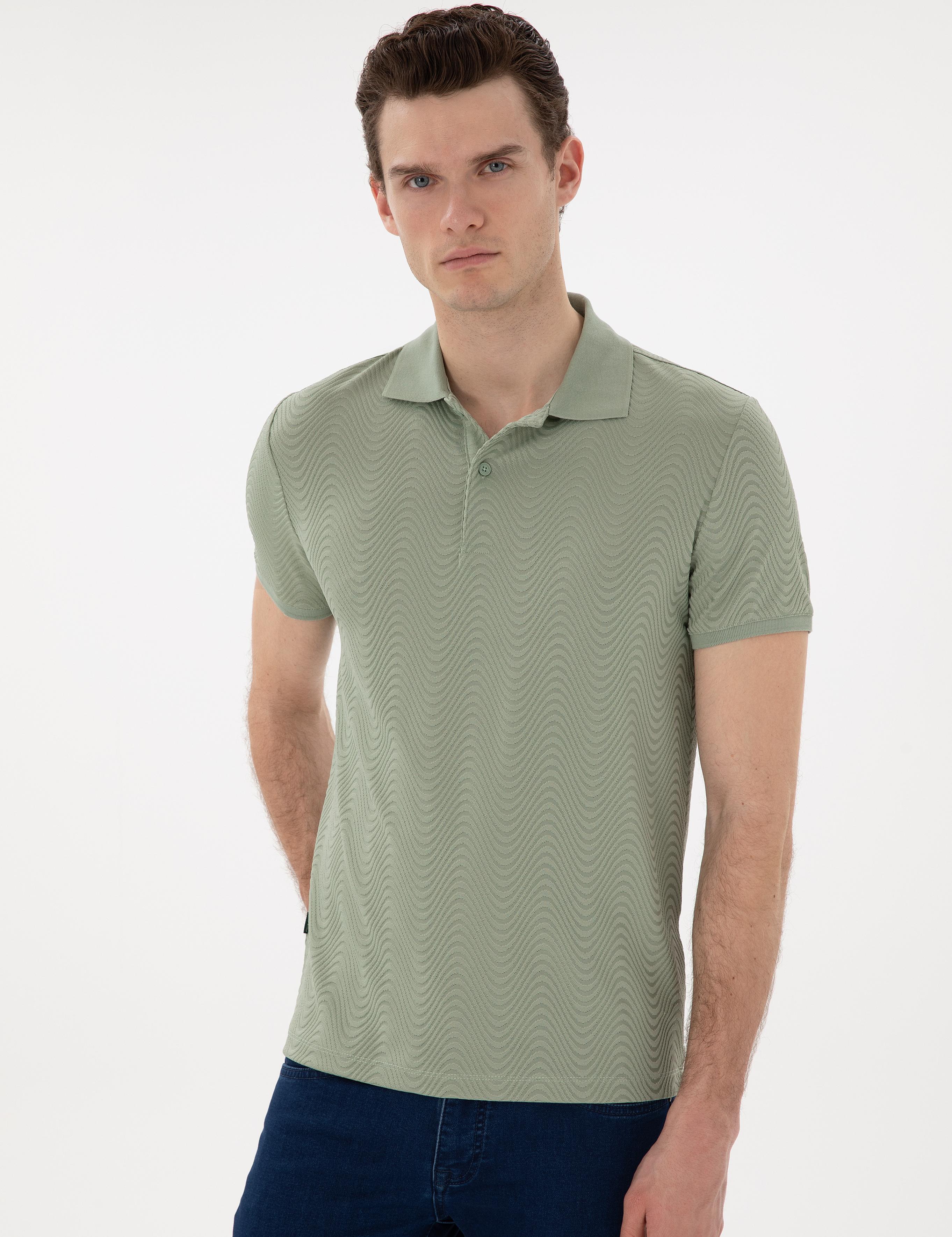 Çağla Slim Fit Polo Yaka Tişört