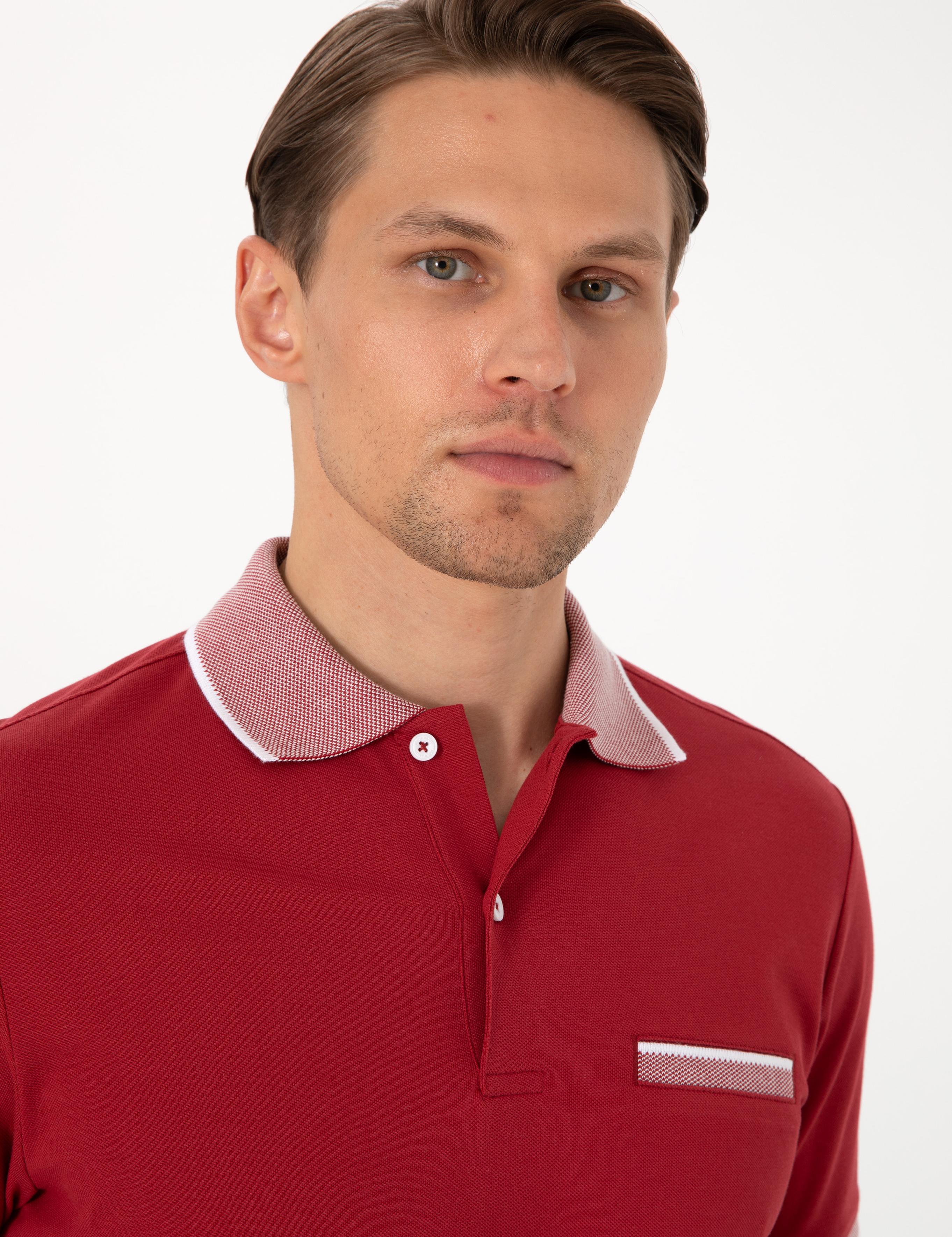 Nar Çiçeği Slim Fit Tişört