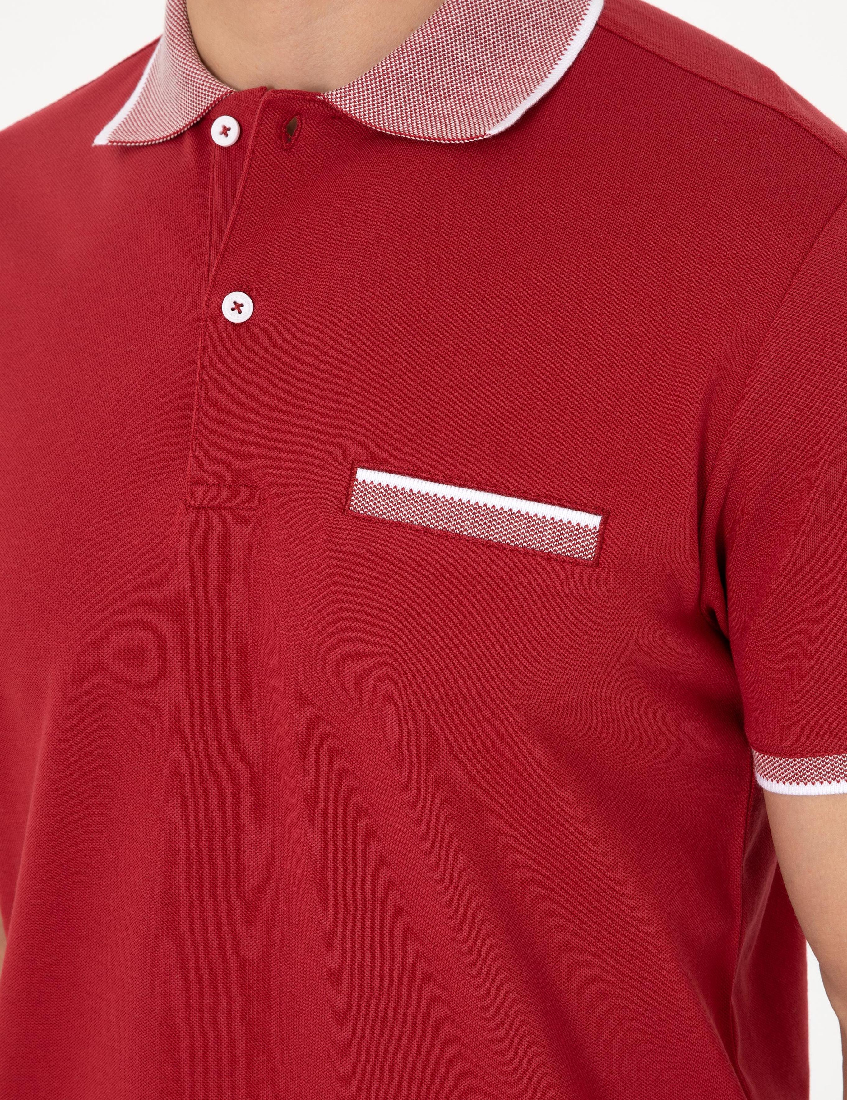 Nar Çiçeği Slim Fit Tişört