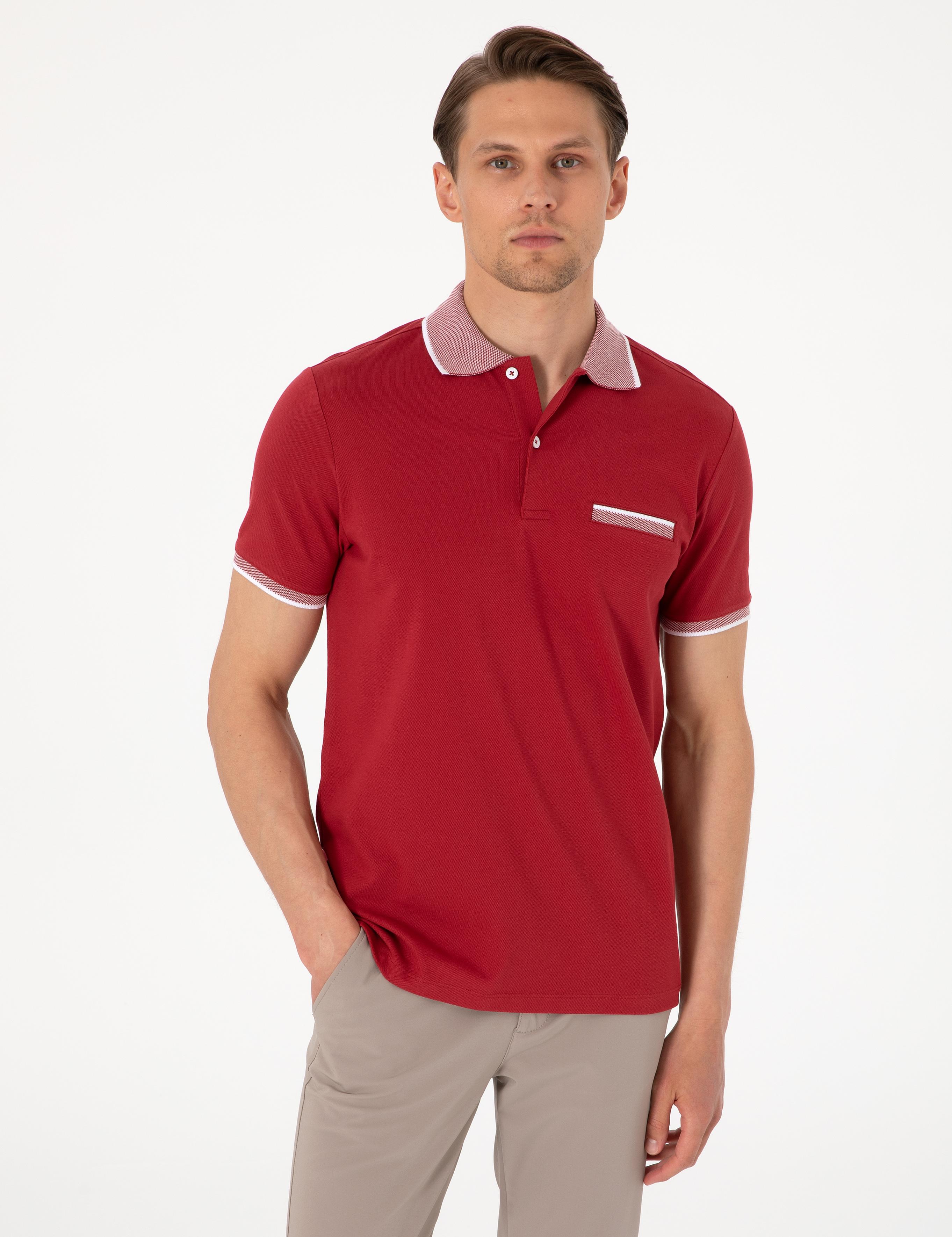 Nar Çiçeği Slim Fit Tişört