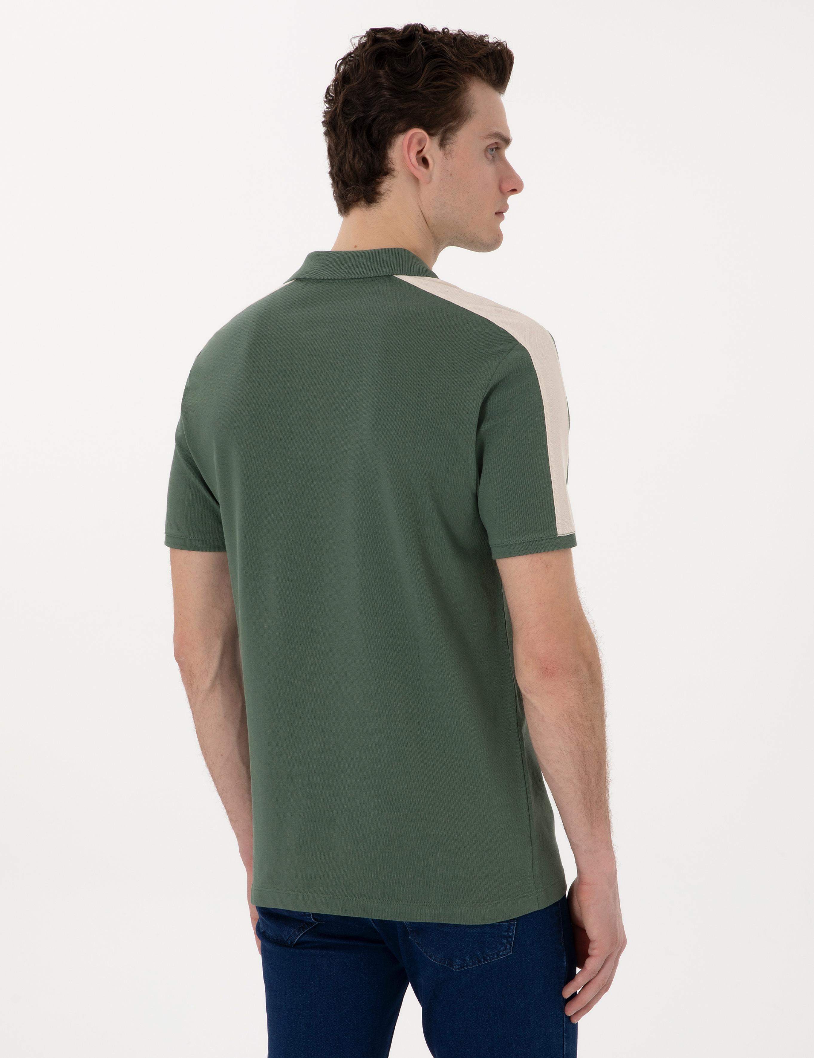 Haki Slim Fit Tişört