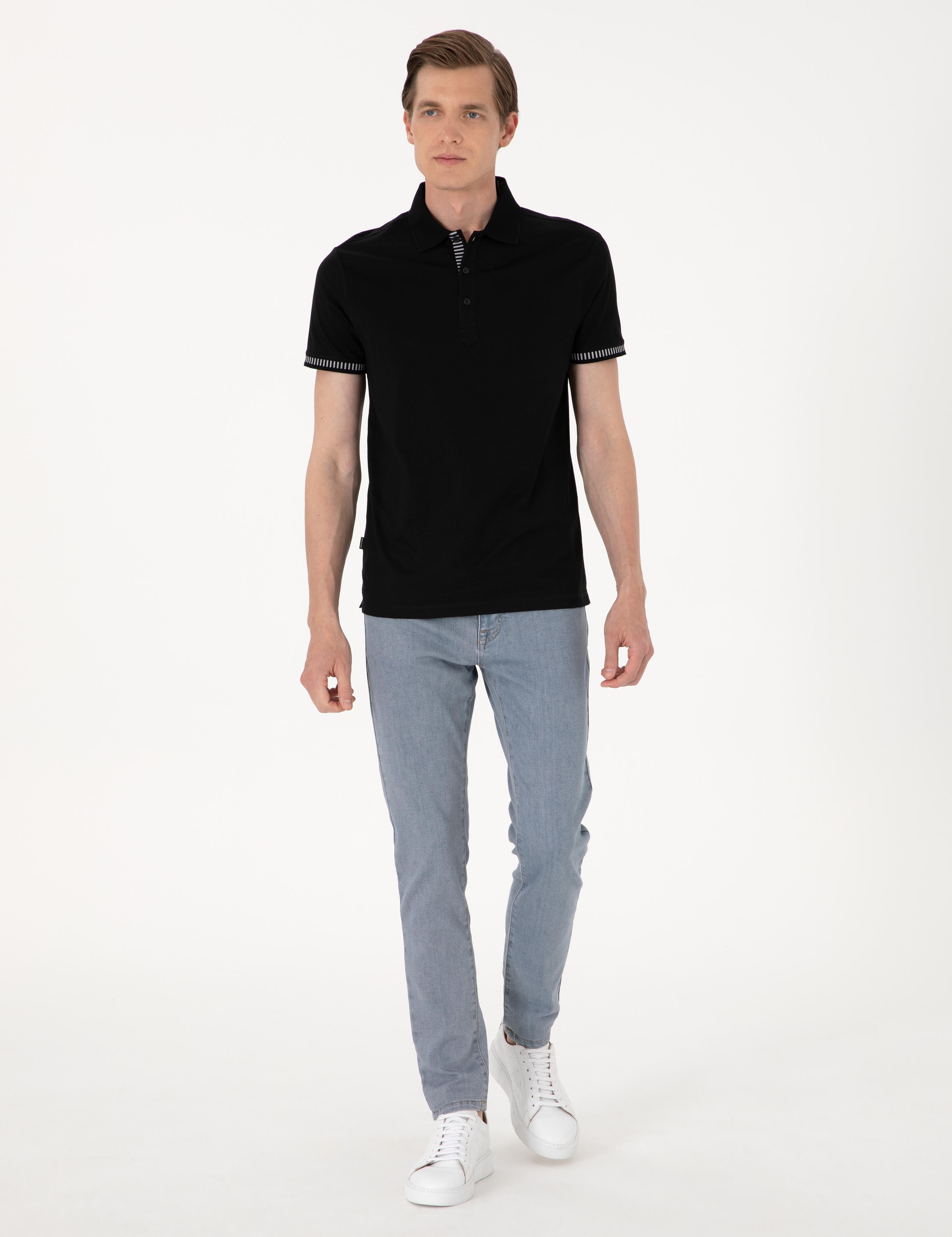 Siyah Slim Fit Tişört