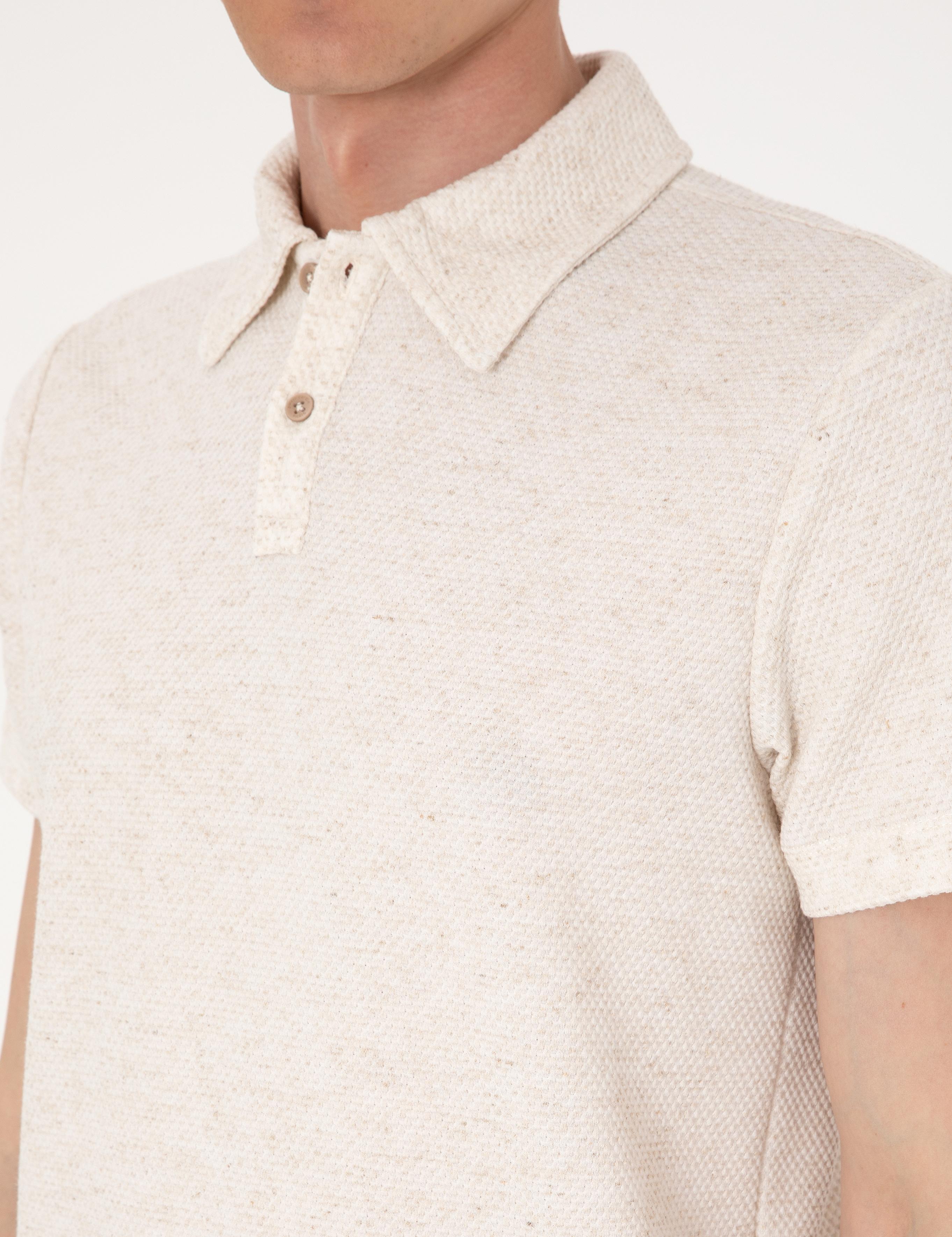 Bej Slim Fit Tişört