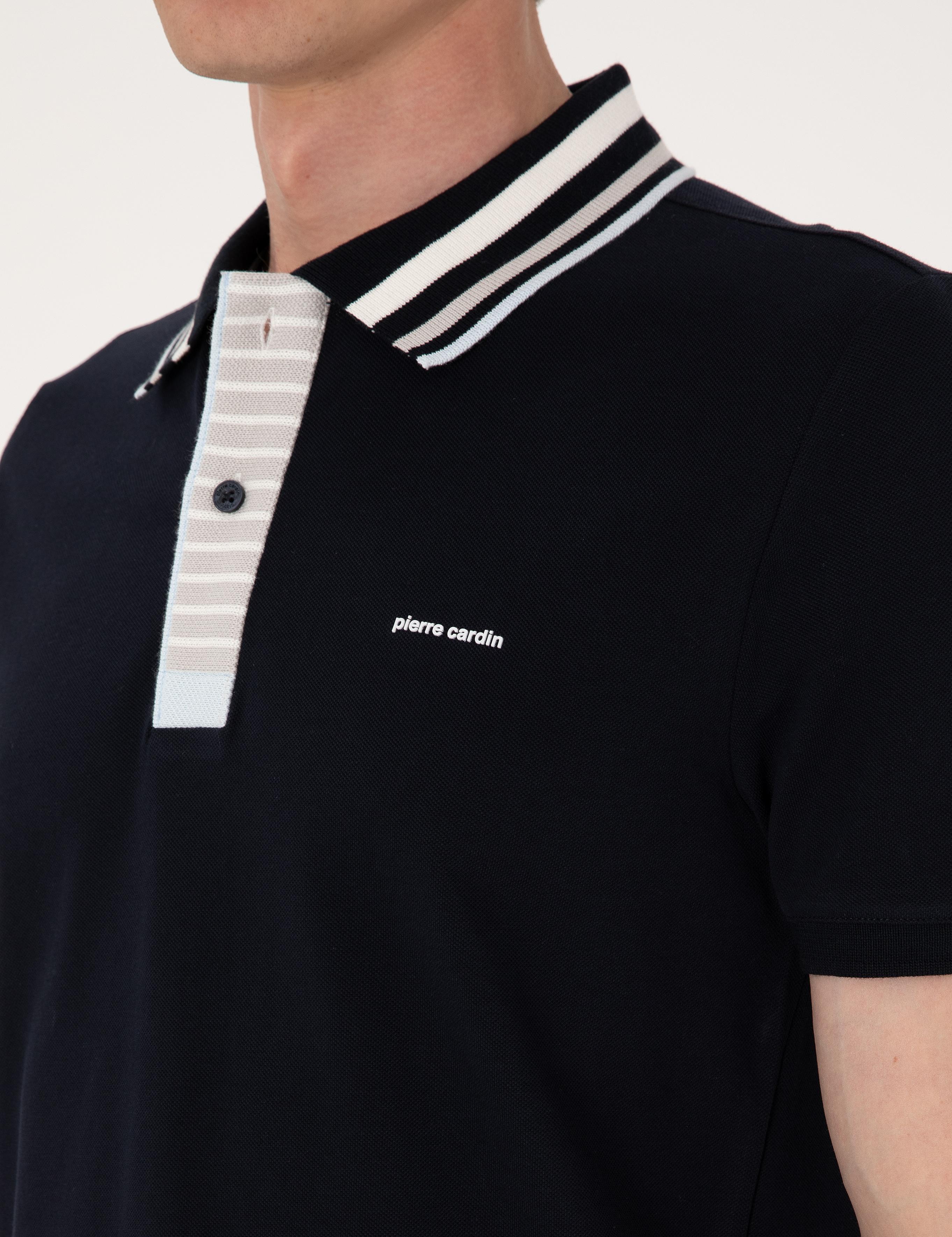 Lacivert Slim Fit Tişört