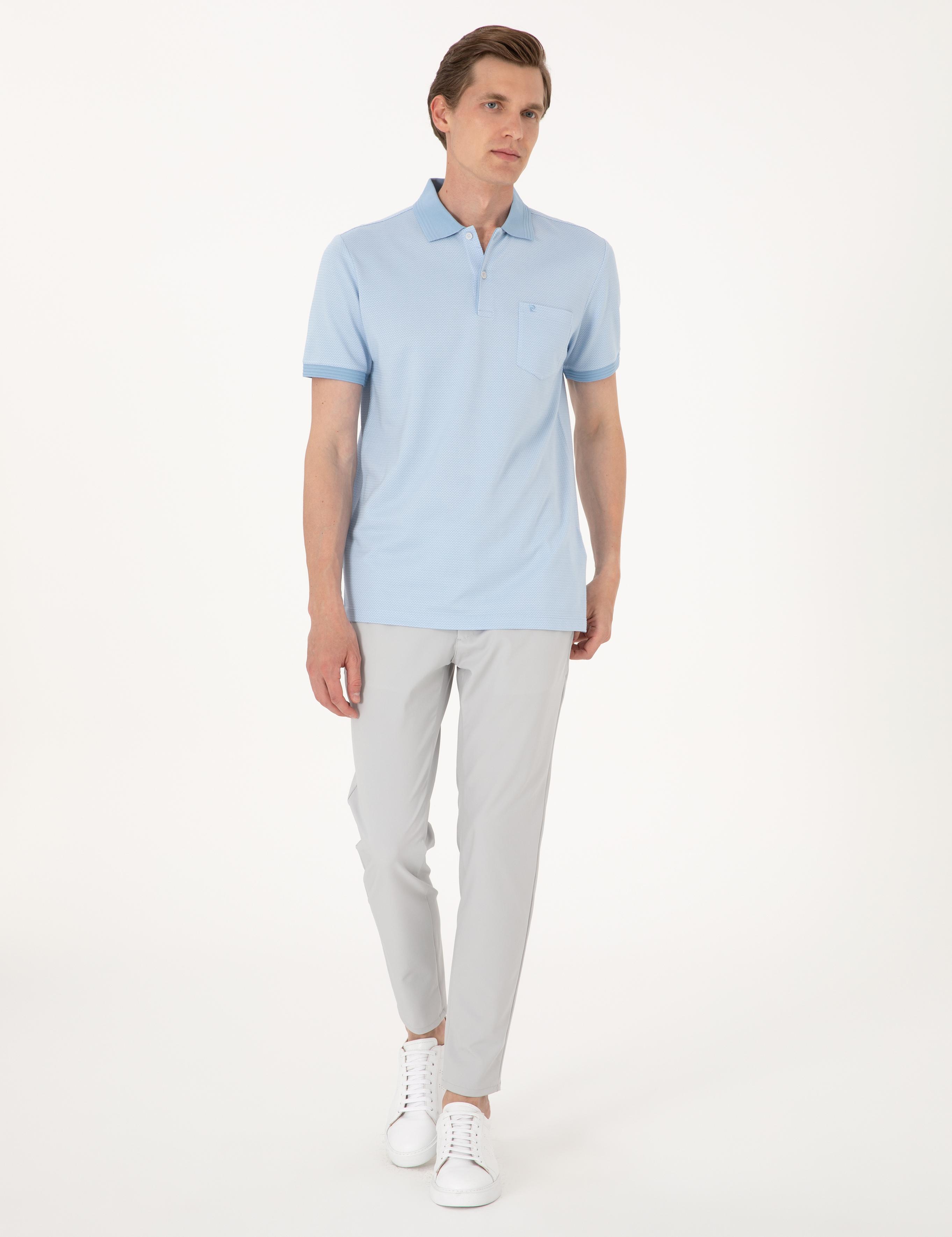 Açık Mavi Regular Fit Tişört