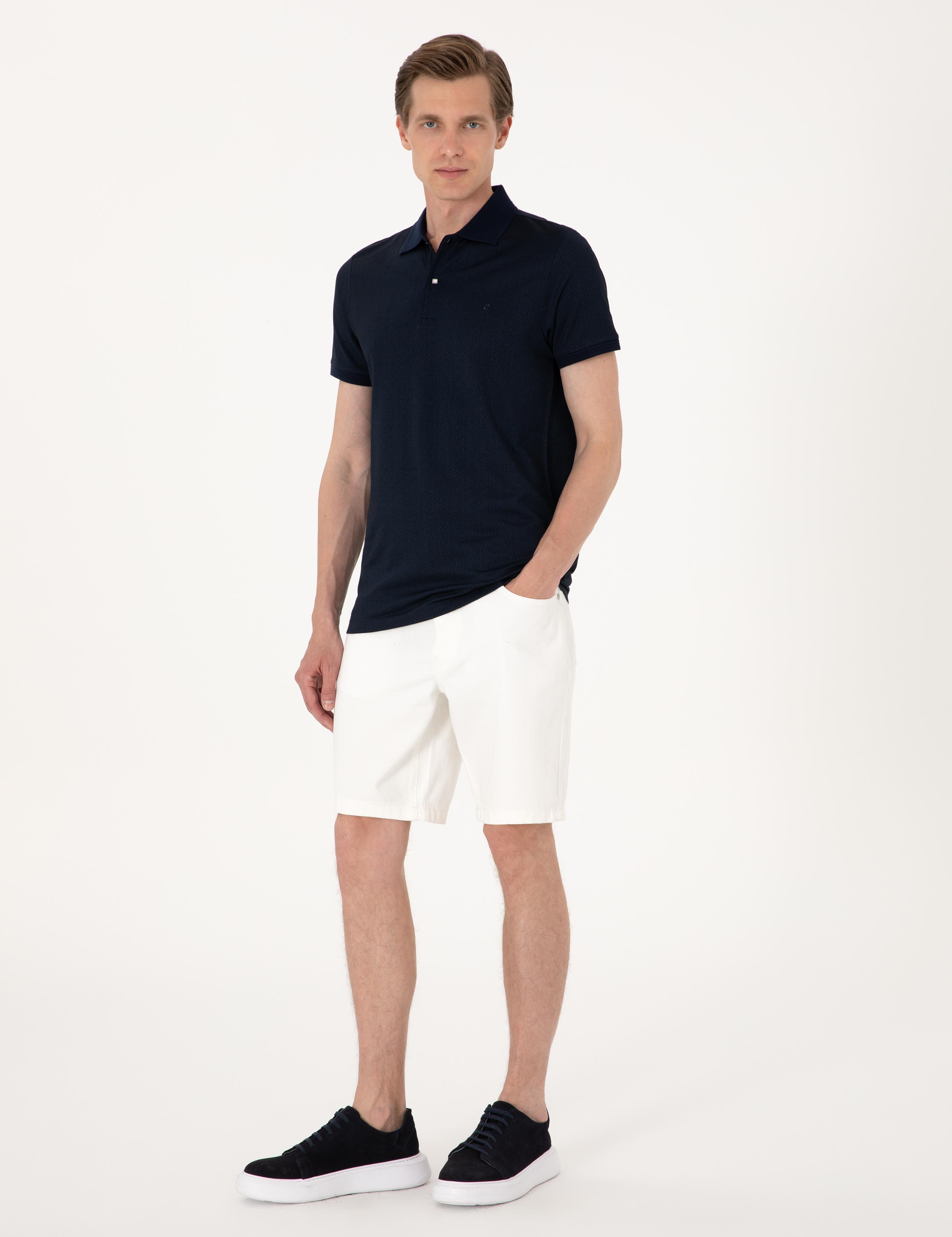 Lacivert Slim Fit Tişört