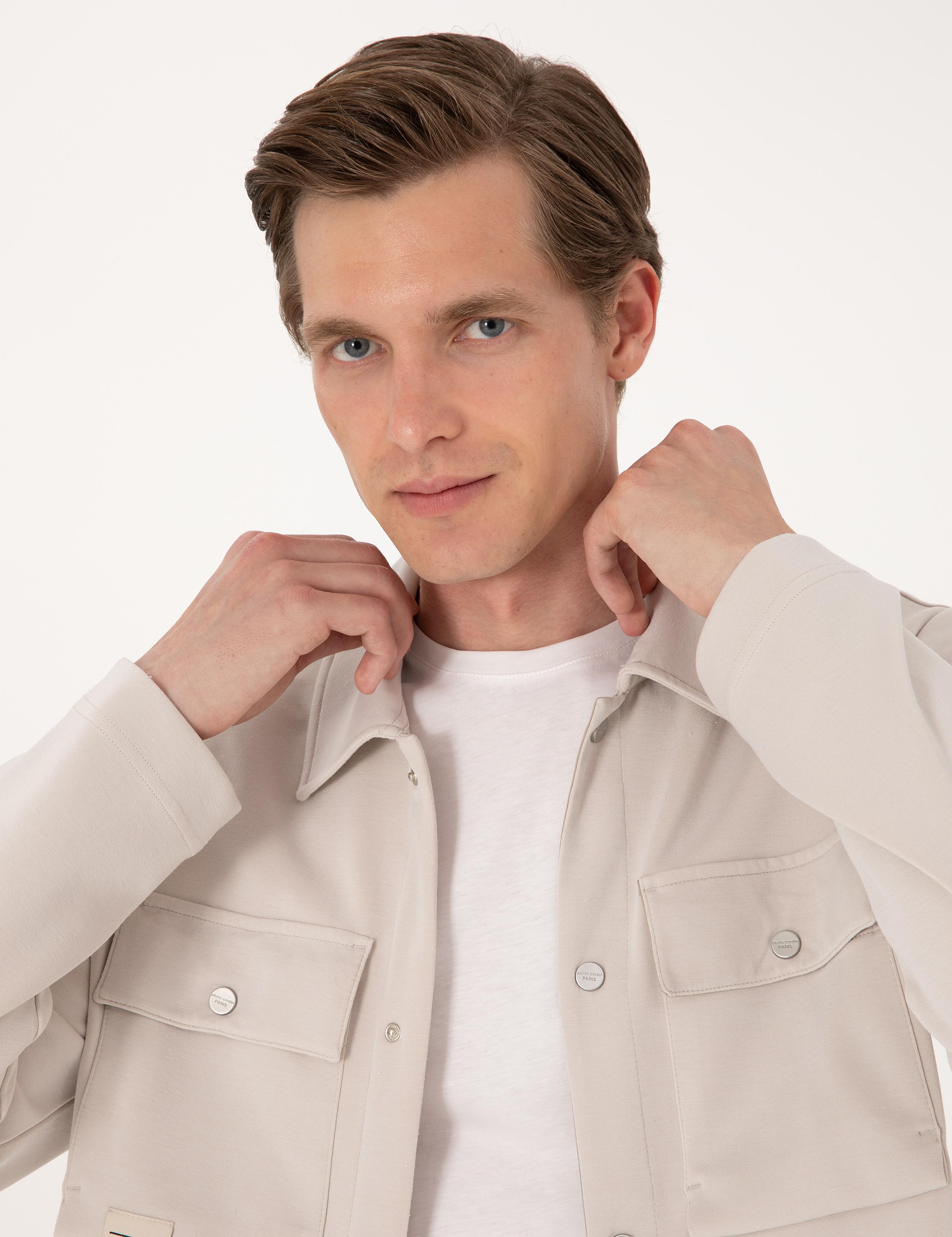 Taş Regular Fit Örme Gömlek